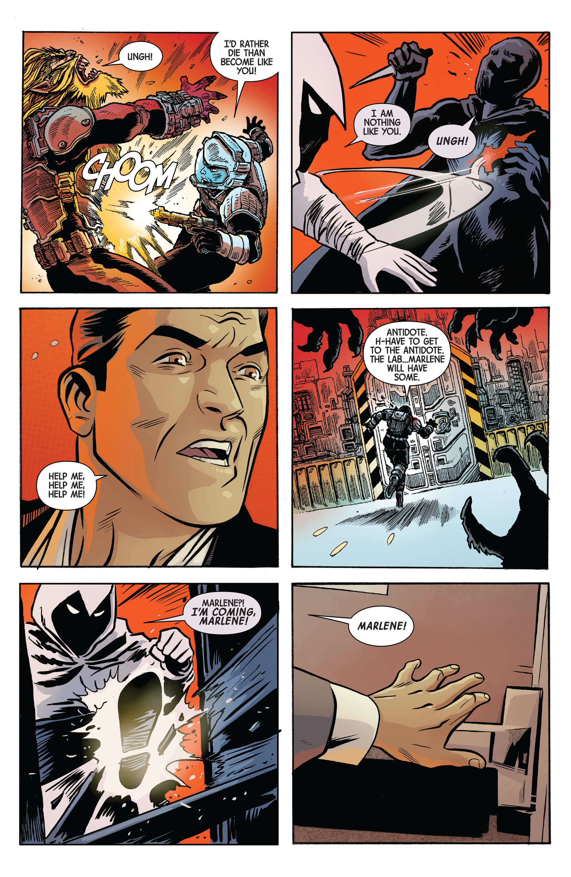 Read online Moon Knight (2016) comic -  Issue #8 - 21