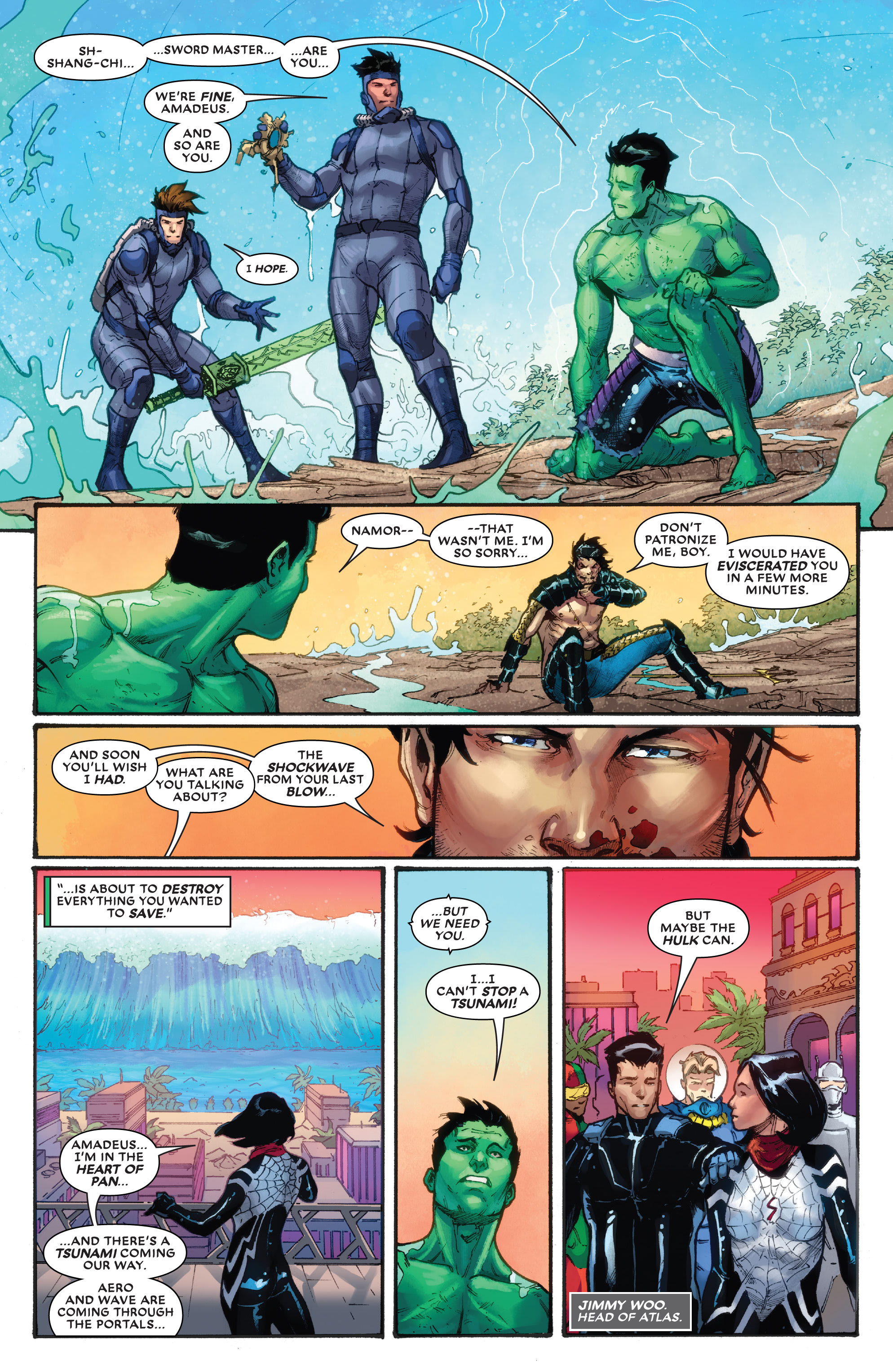 Read online Atlantis Attacks comic -  Issue #5 - 14