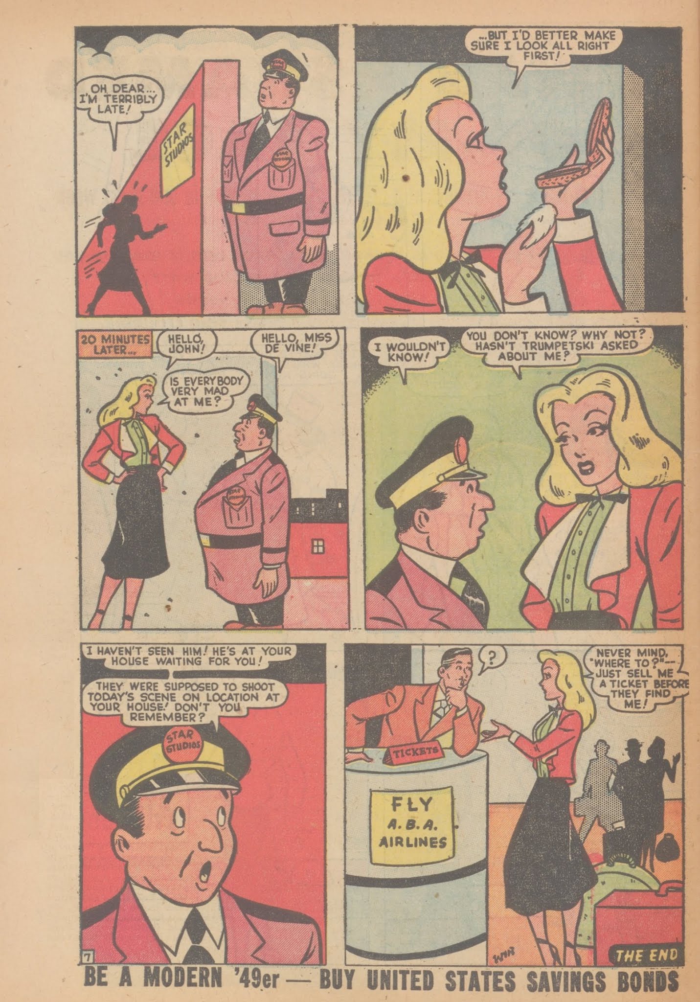 Read online Hedy De Vine Comics comic -  Issue #34 - 48