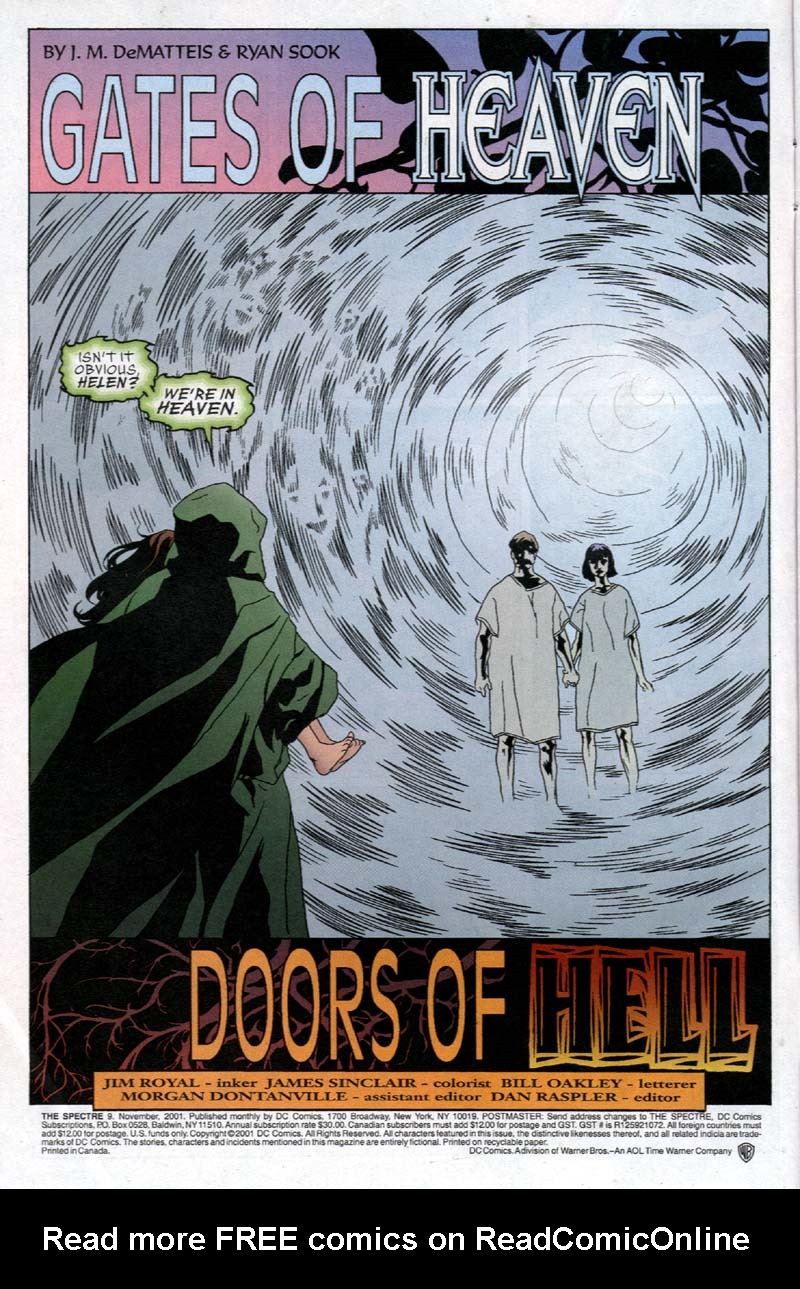 Read online The Spectre (2001) comic -  Issue #9 - 3