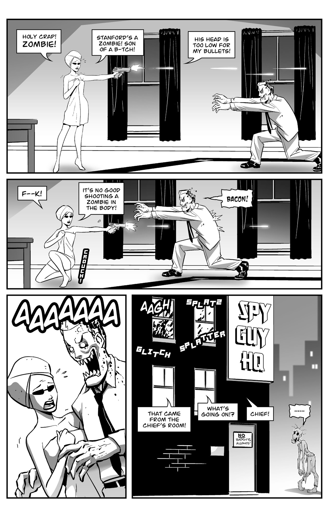 Read online 8-Bit Zombie comic -  Issue # Full - 13