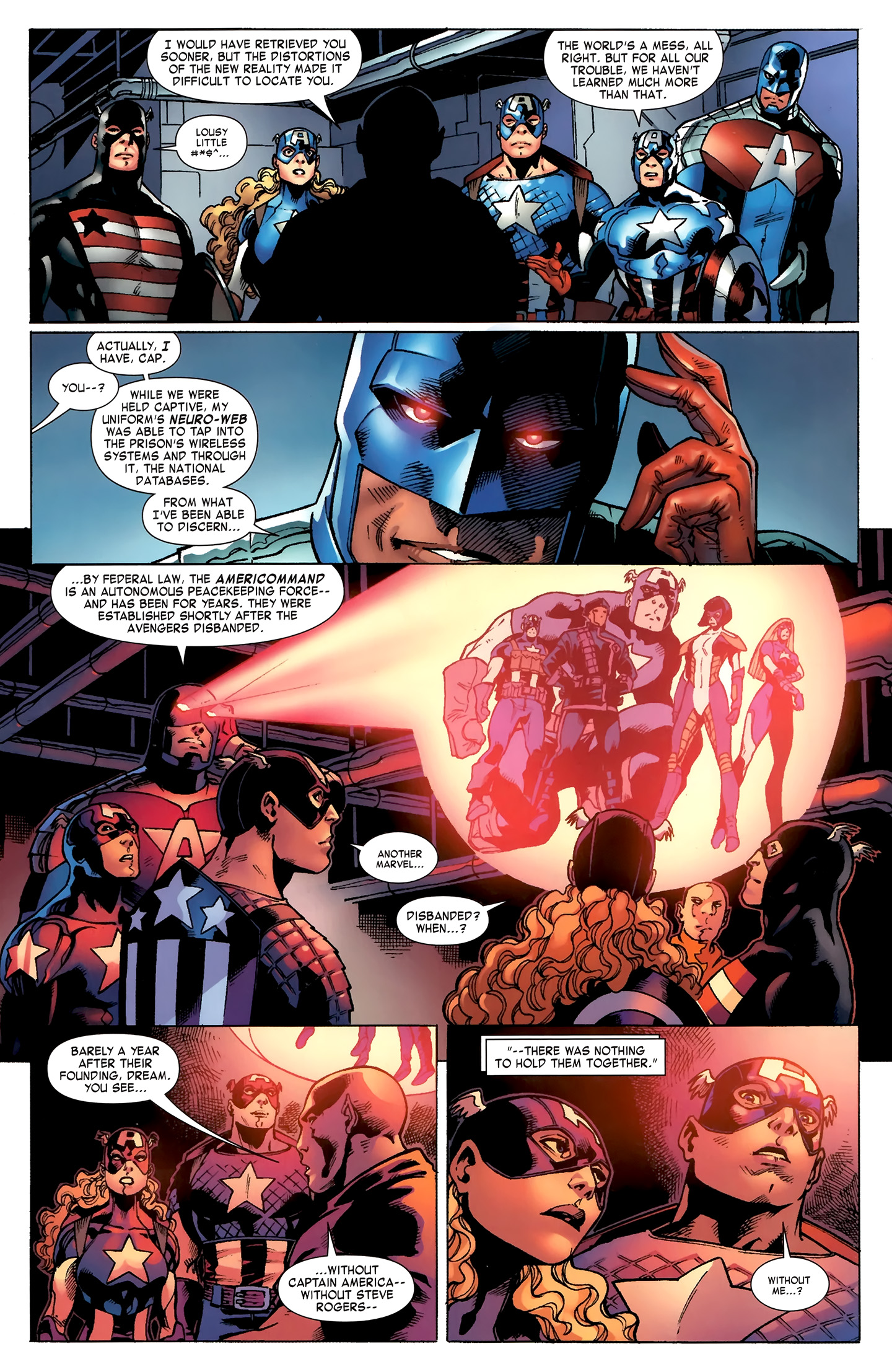 Read online Captain America Corps comic -  Issue #2 - 21