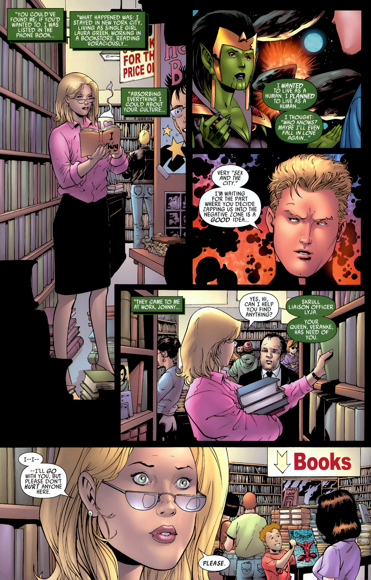 Read online Secret Invasion: Fantastic Four comic -  Issue #3 - 12