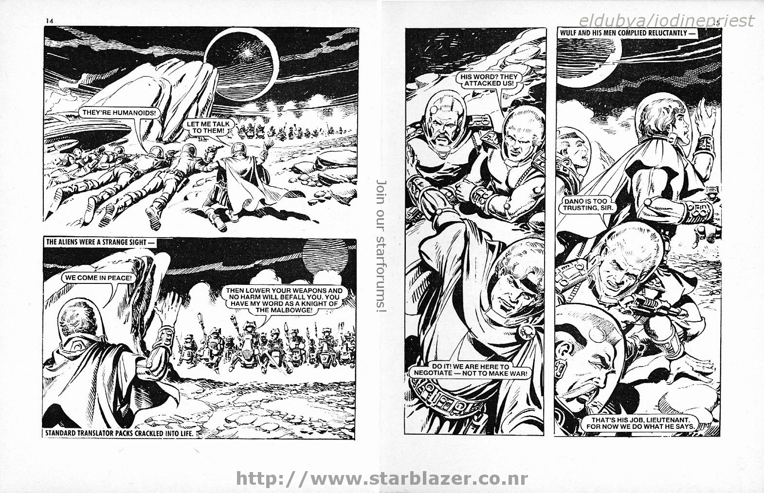 Read online Starblazer comic -  Issue #169 - 9