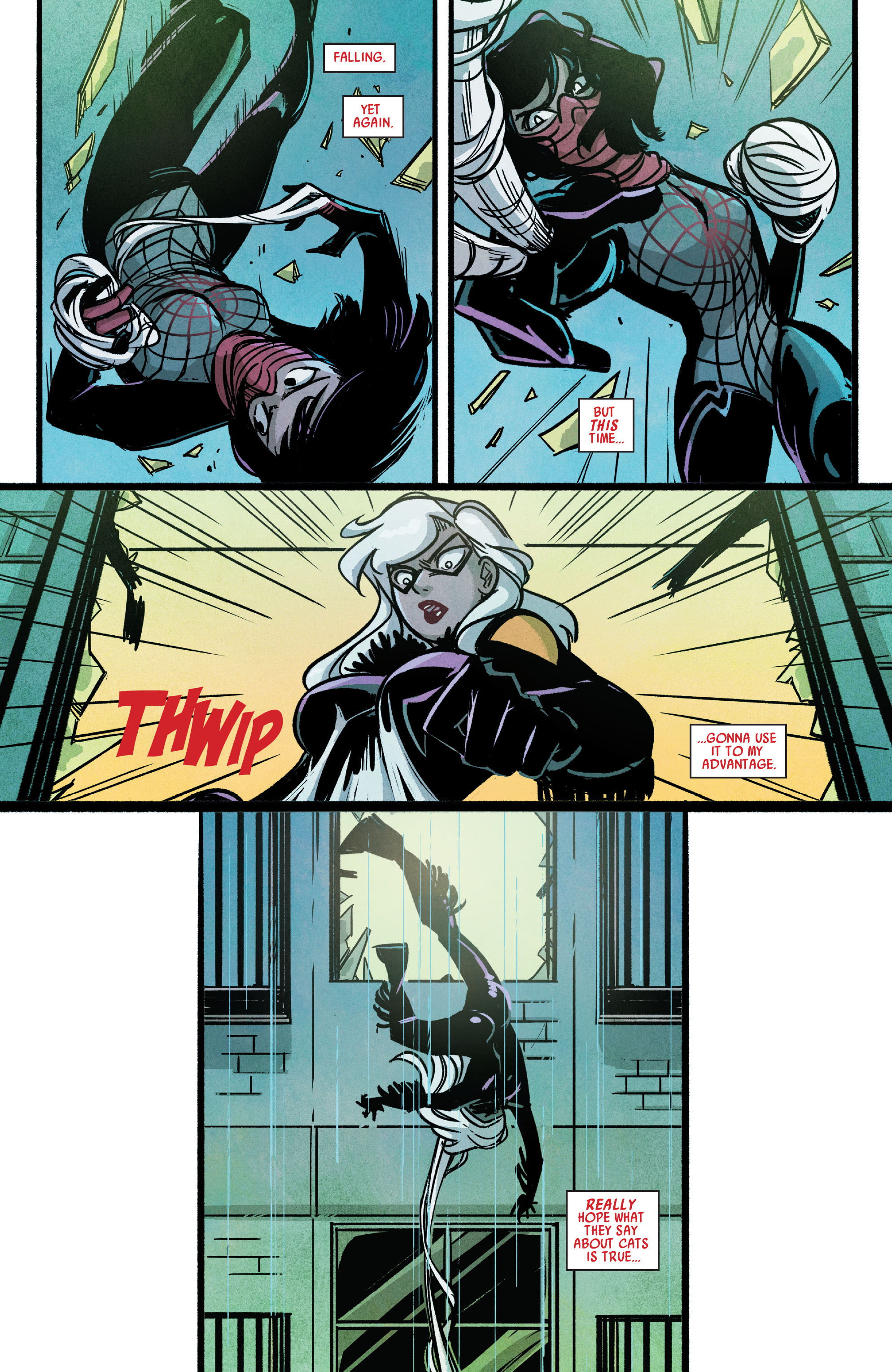 Read online Silk: Out of the Spider-Verse comic -  Issue # TPB 1 (Part 2) - 81