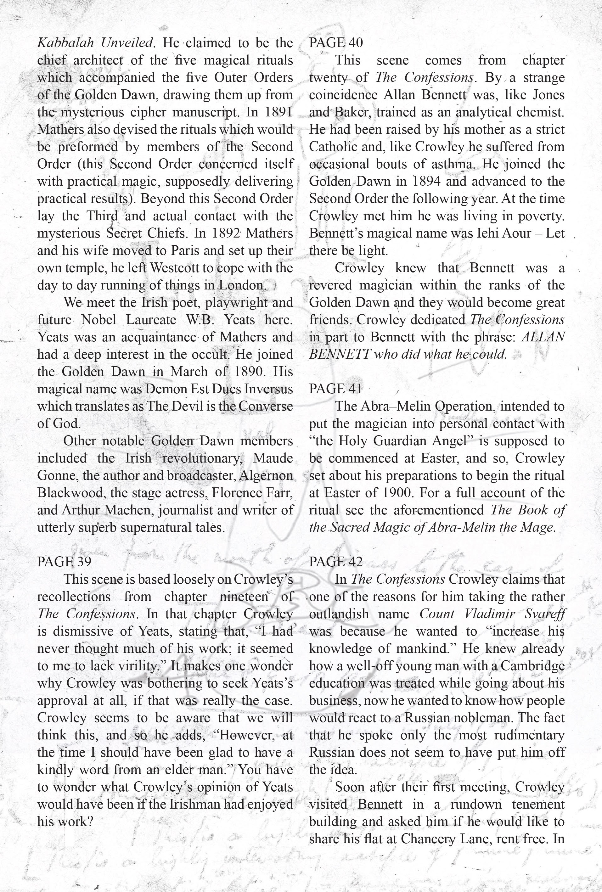 Read online Aleister Crowley: Wandering the Waste comic -  Issue # TPB - 128