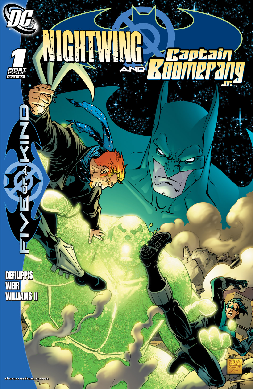 Read online Outsiders: Five of a Kind comic -  Issue # Issue Nightwing-Boomerang - 1