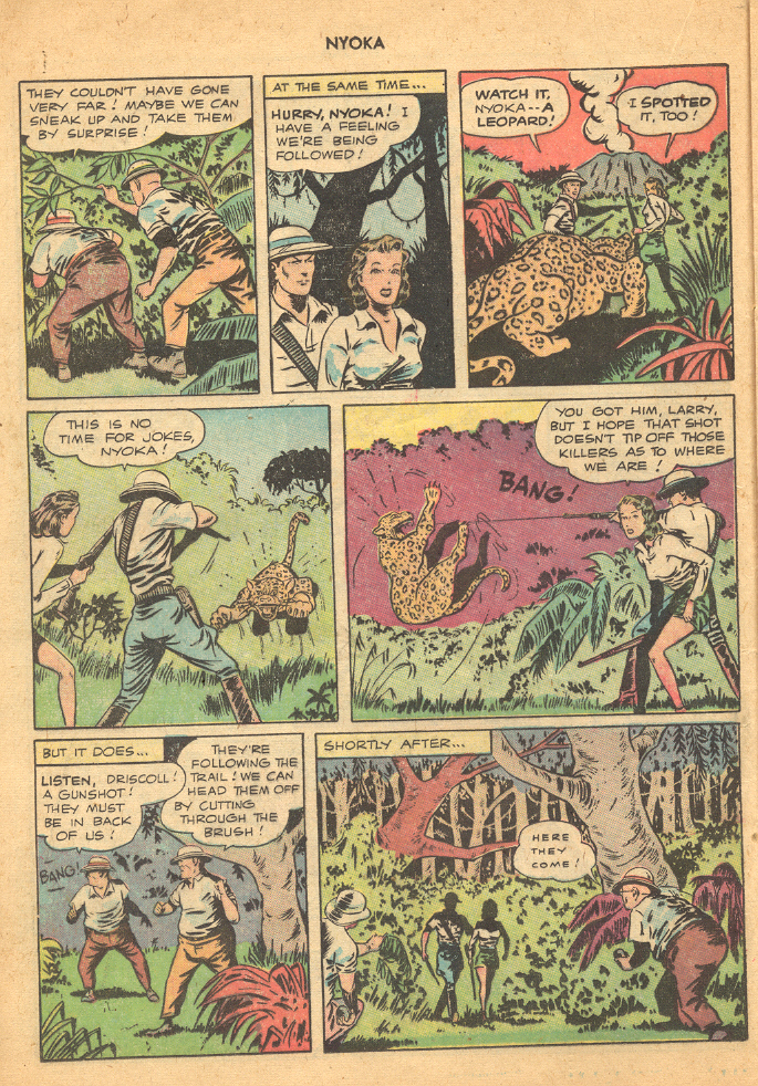 Read online Nyoka the Jungle Girl (1945) comic -  Issue #20 - 16