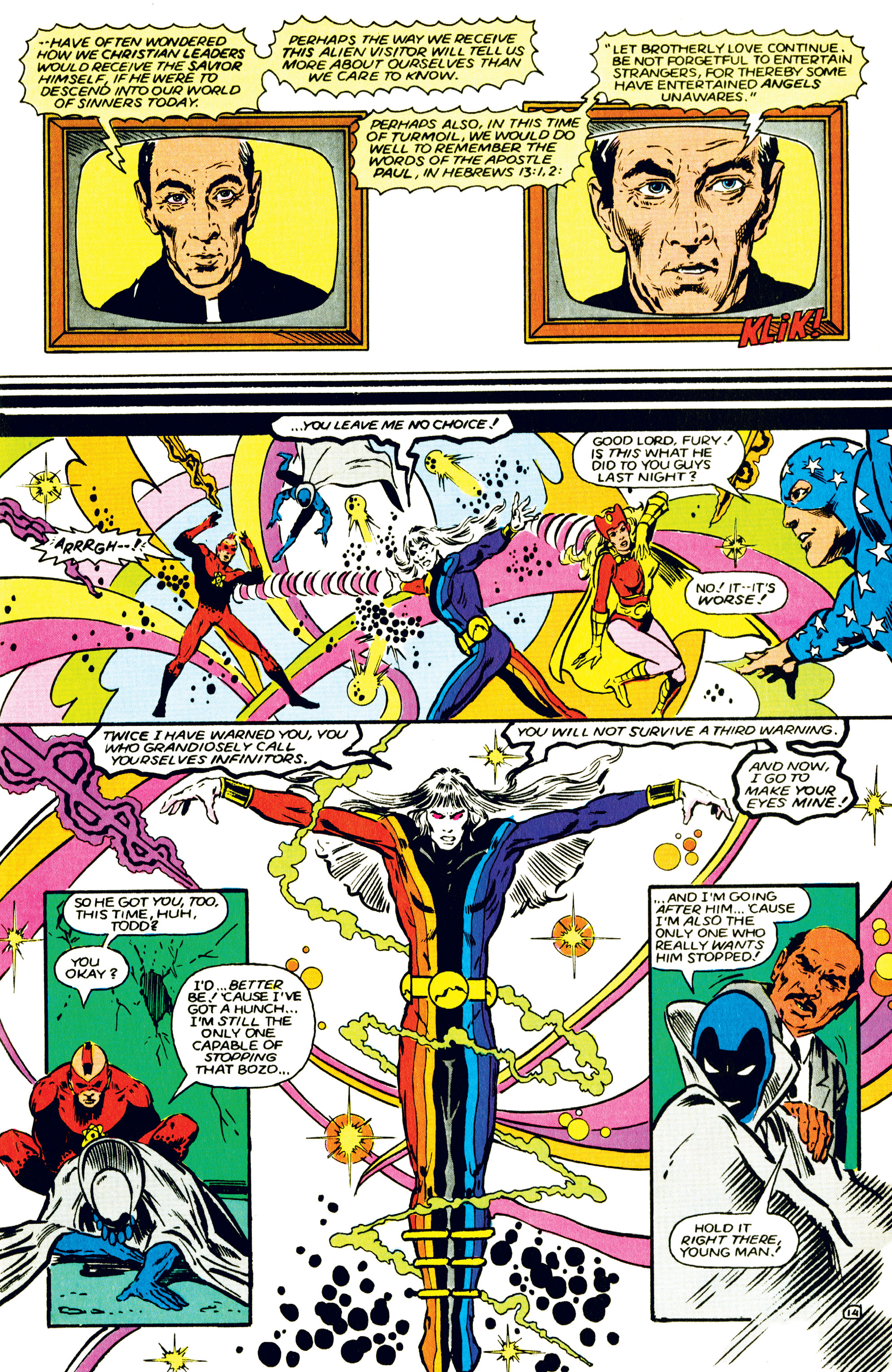 Read online Infinity Inc. (1984) comic -  Issue #15 - 15