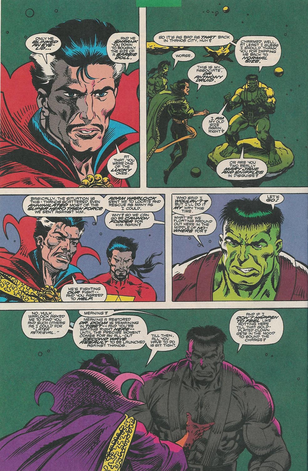 Read online Doctor Strange: Sorcerer Supreme comic -  Issue #35 - 3