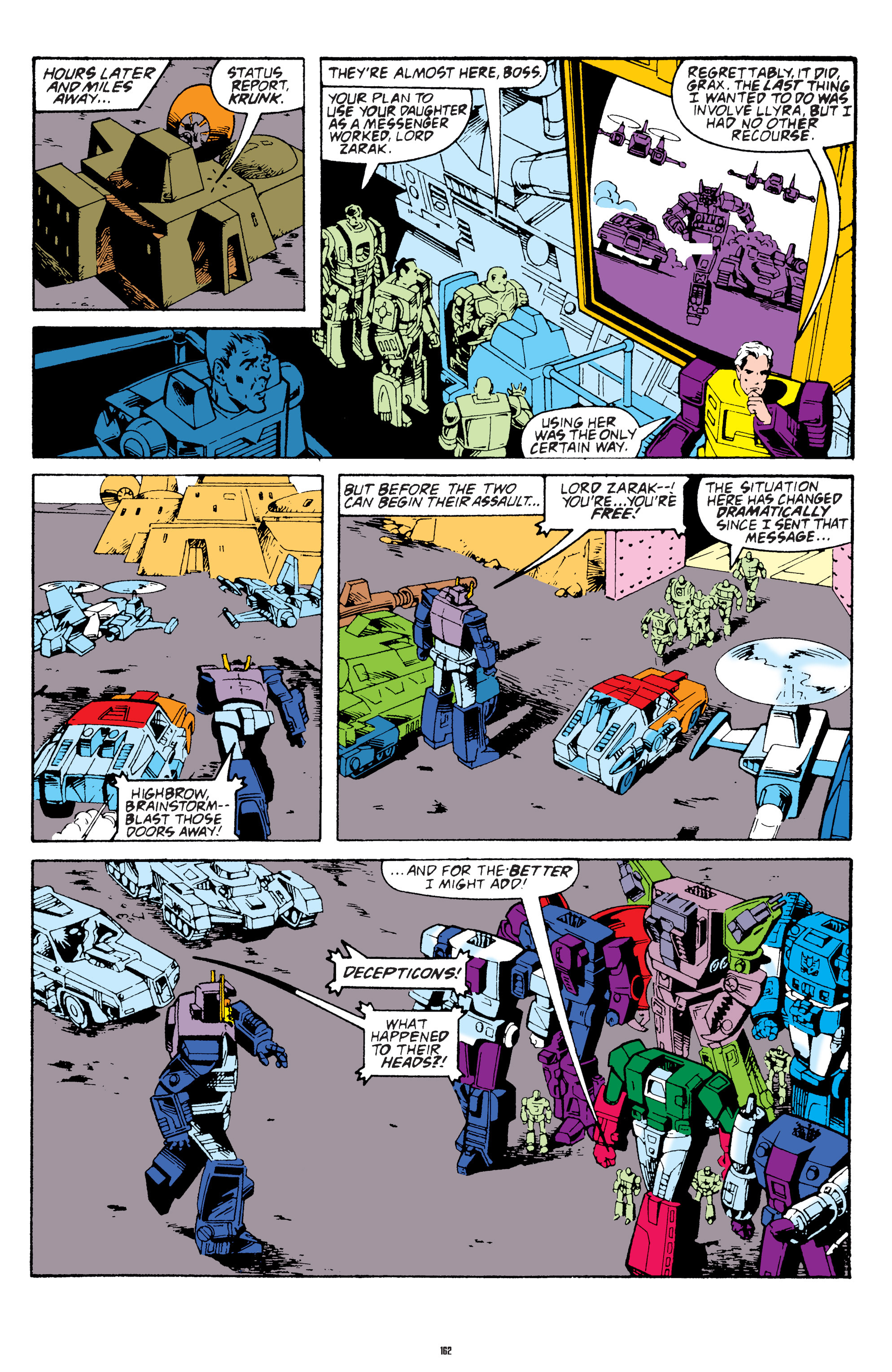 Read online The Transformers Classics comic -  Issue # TPB 7 - 161
