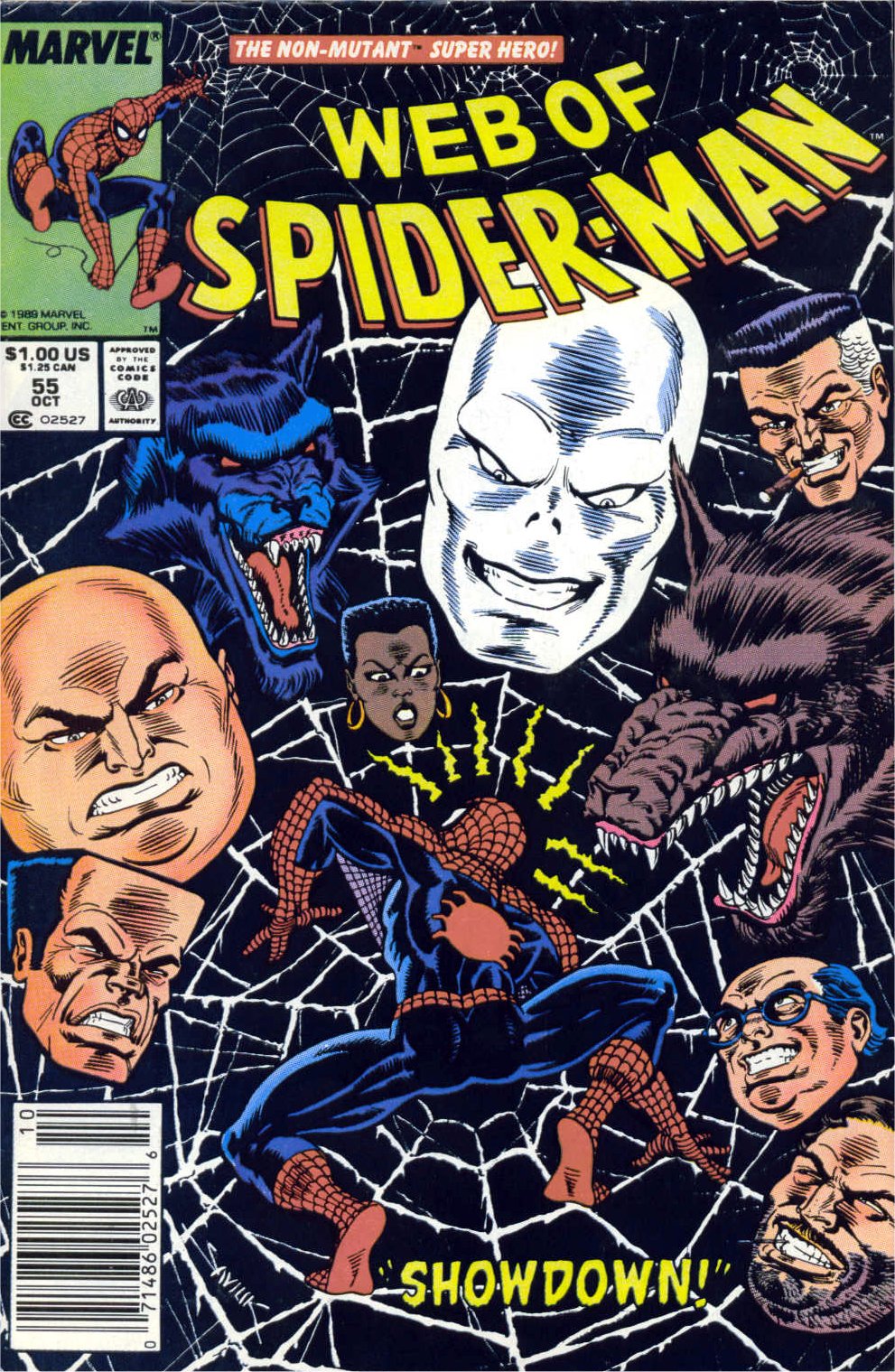 Read online Web of Spider-Man (1985) comic -  Issue #55 - 1