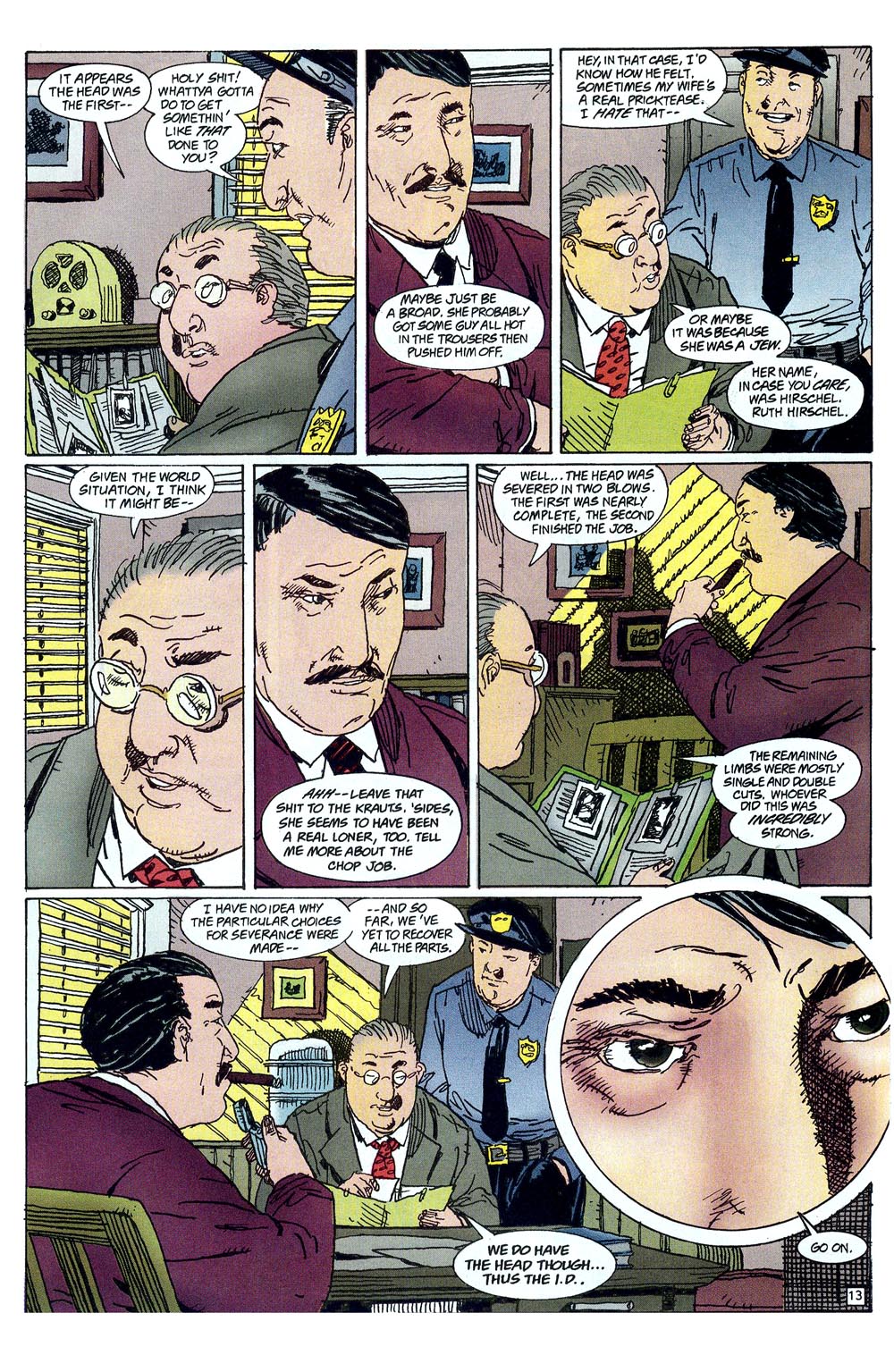 Sandman Mystery Theatre Issue #25 #26 - English 13