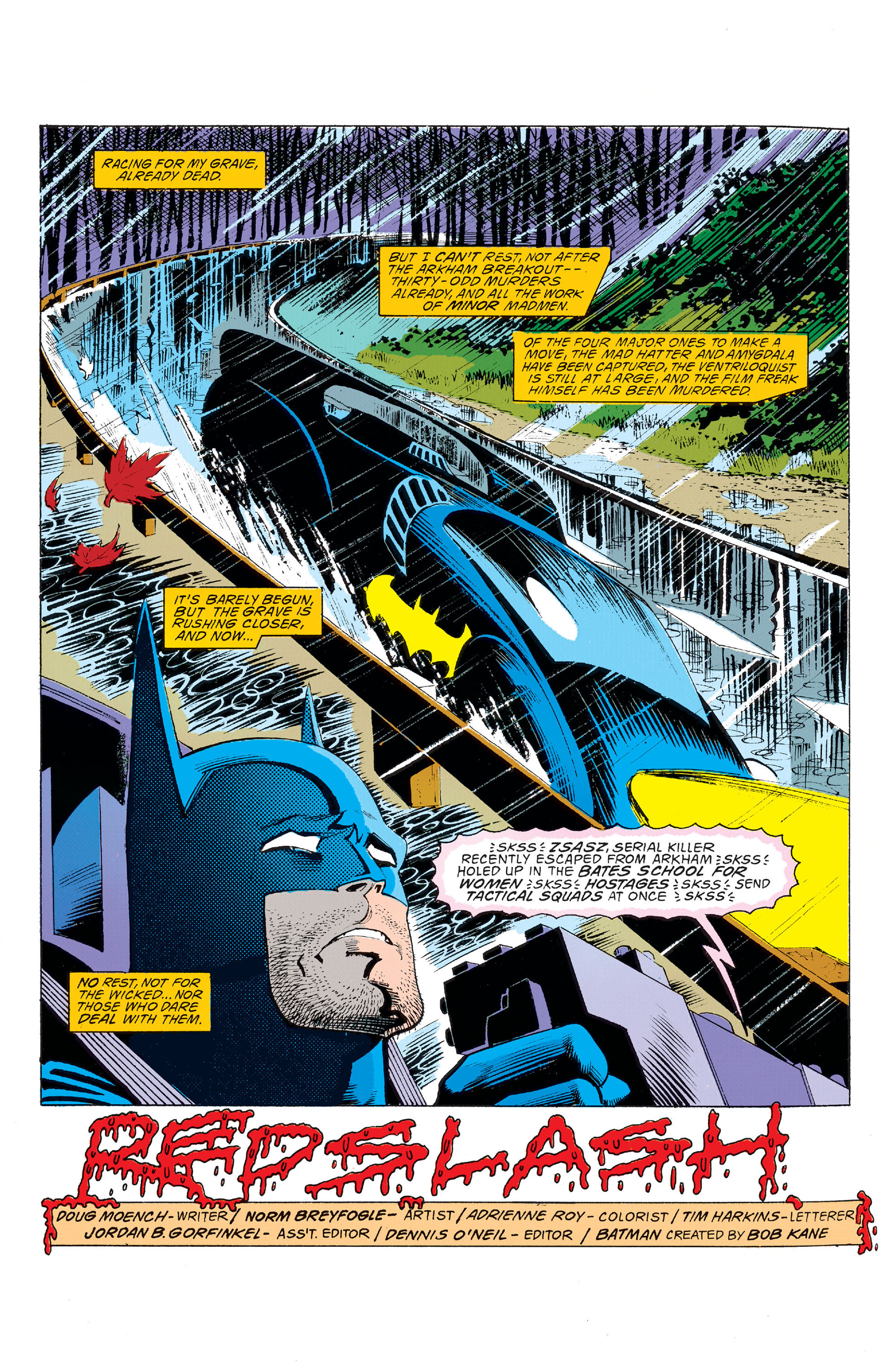 Read online Batman (1940) comic -  Issue #493 - 2