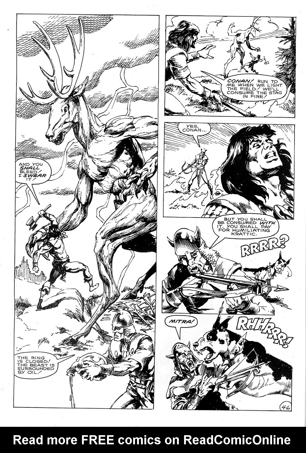 Read online The Savage Sword Of Conan comic -  Issue #145 - 50