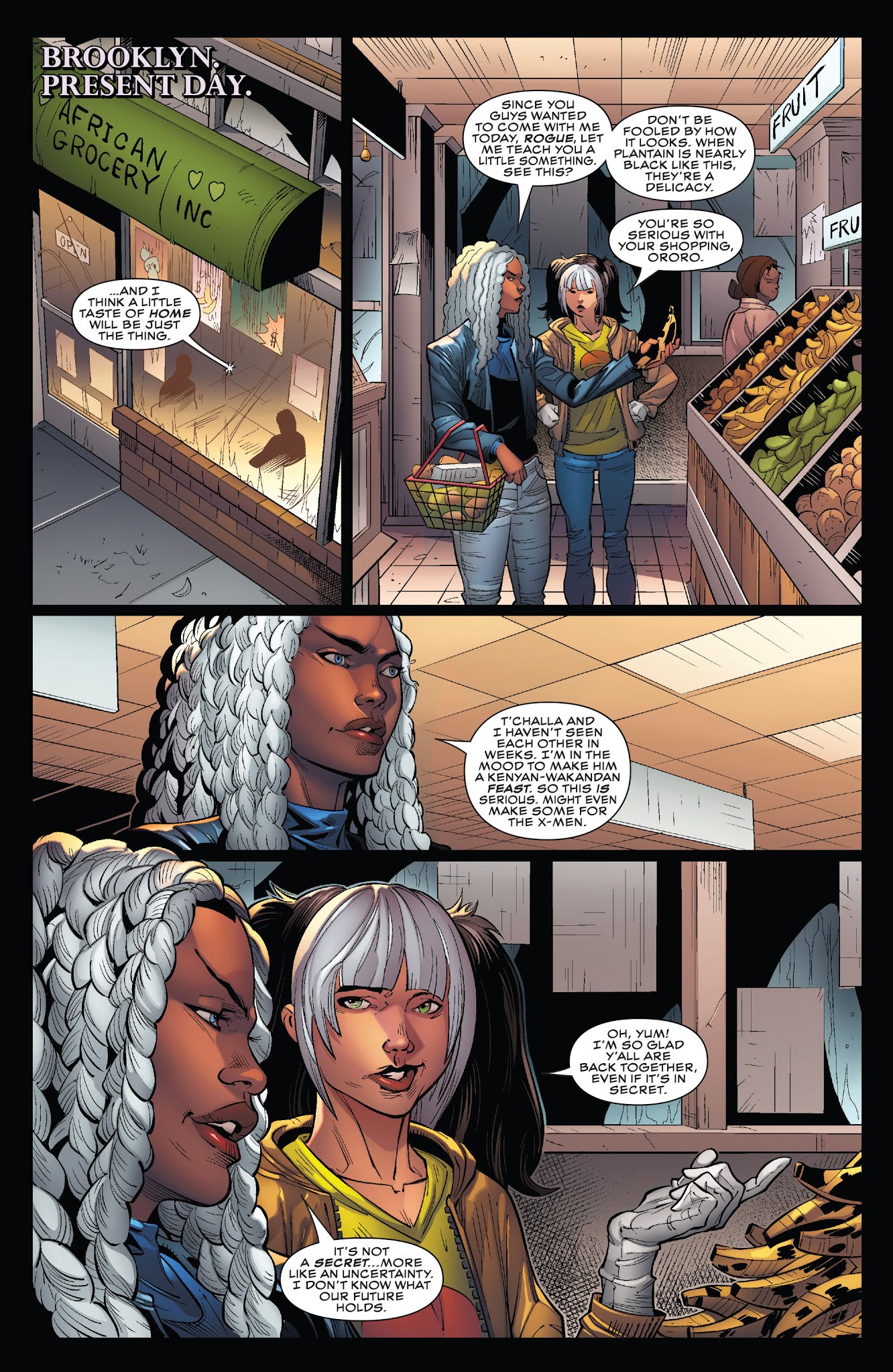 Read online Wakanda Forever: X-Men comic -  Issue # Full - 11