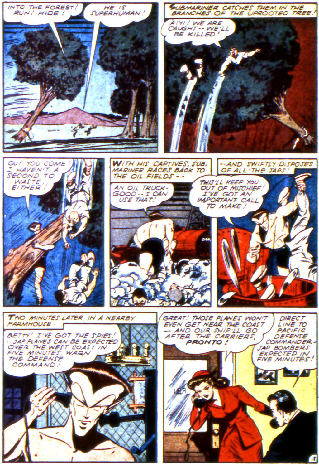 Read online Sub-Mariner Comics comic -  Issue #11 - 38