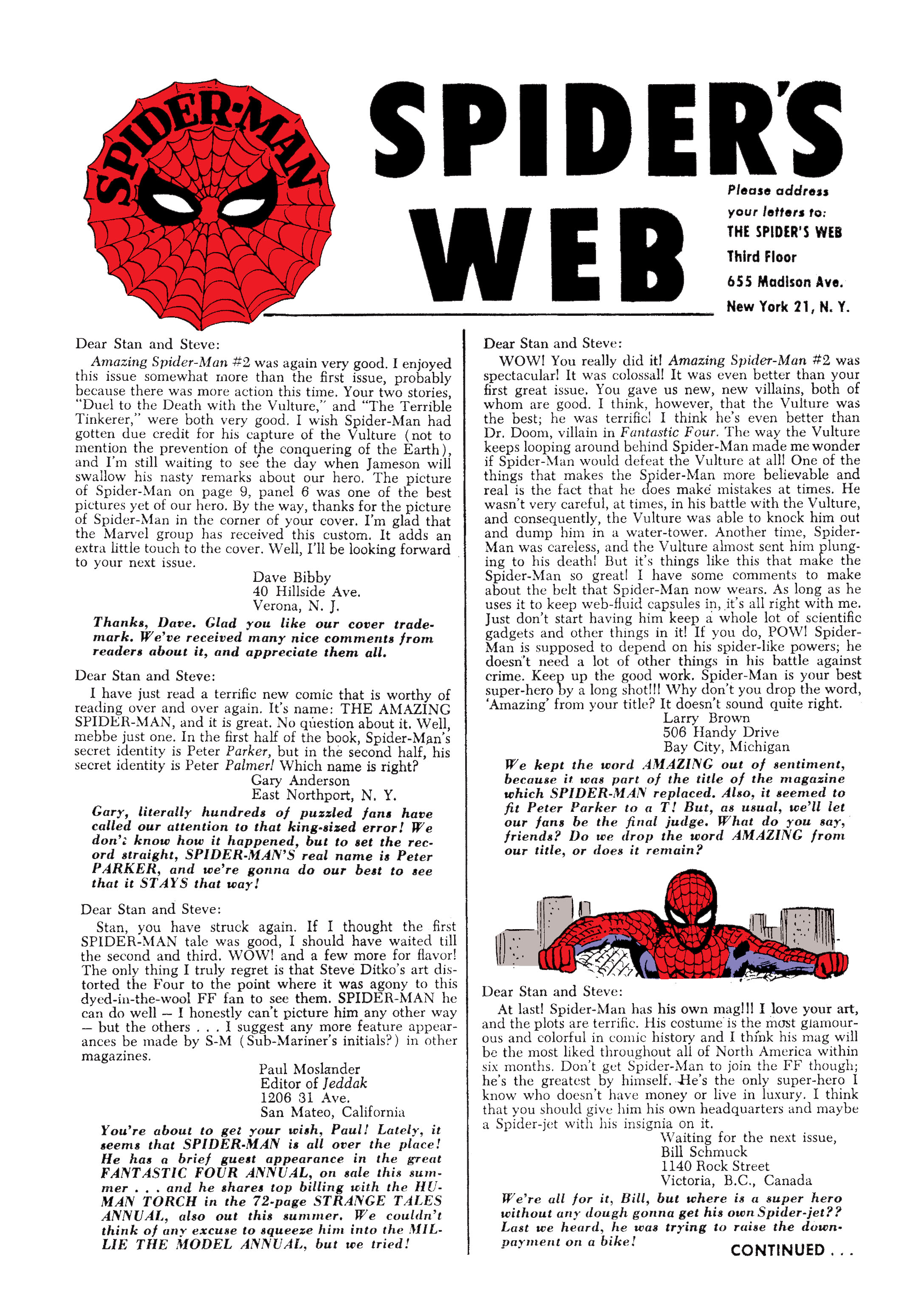 Read online The Amazing Spider-Man (1963) comic -  Issue #4 - 23