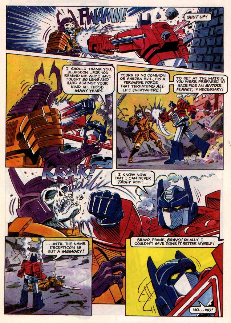 Read online Transformers: Generation 2 (1994) comic -  Issue #1 - 15