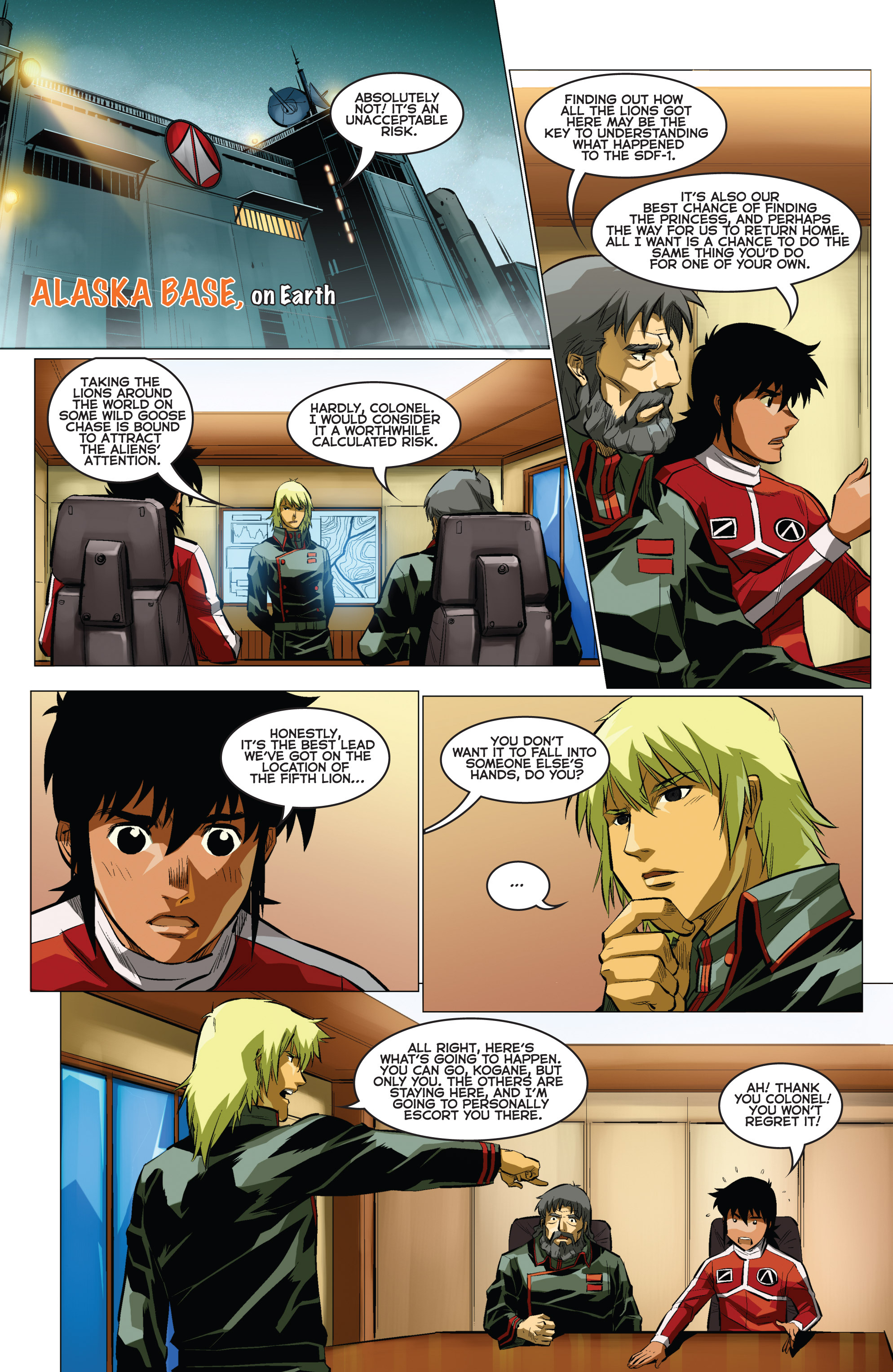 Read online Robotech/Voltron comic -  Issue #4 - 17