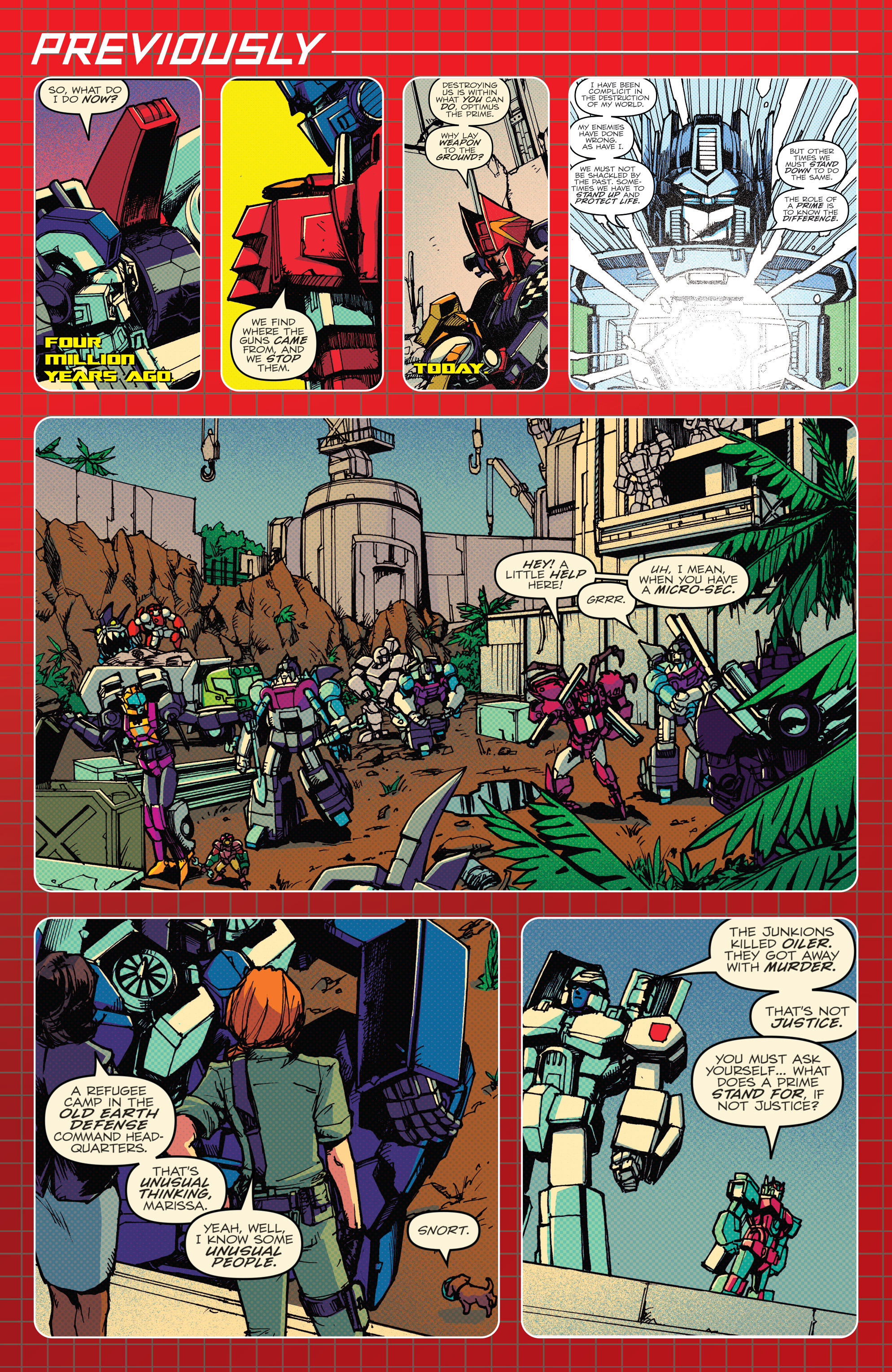 Read online Optimus Prime comic -  Issue #7 - 3