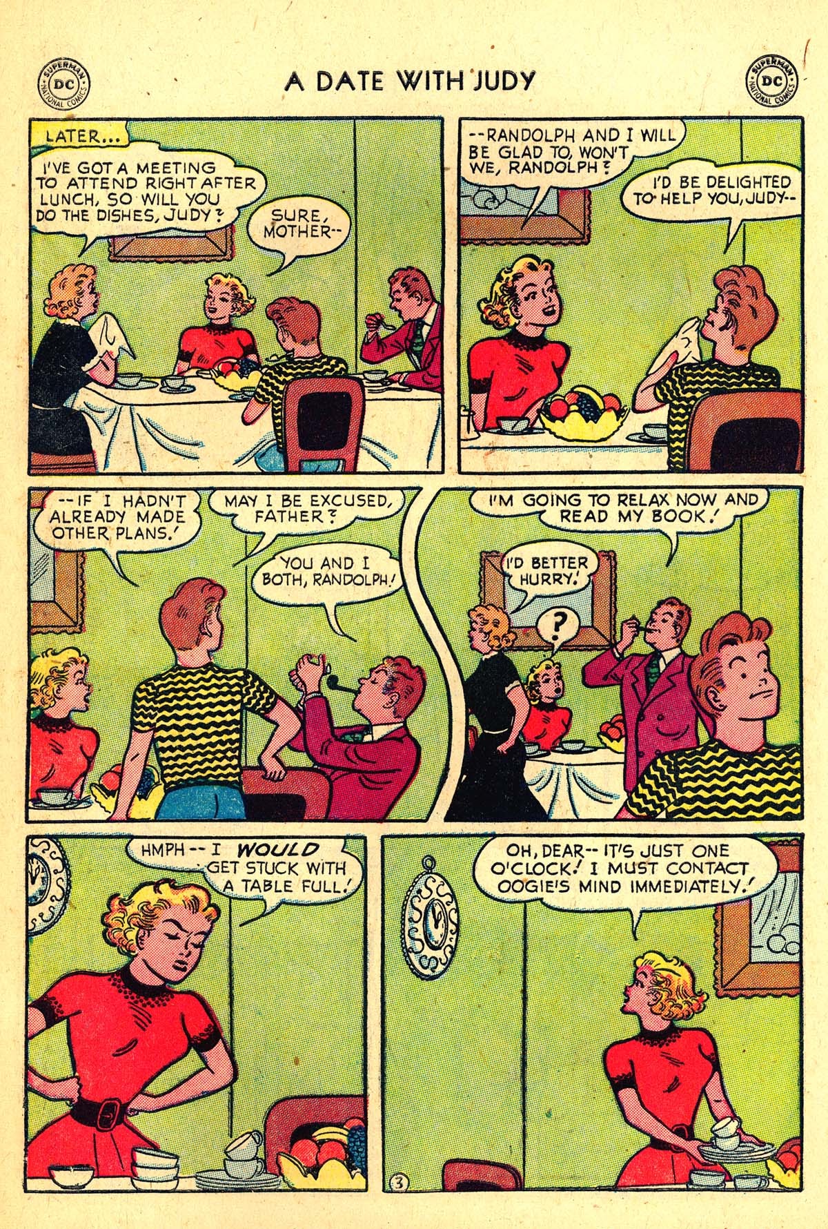 Read online A Date with Judy comic -  Issue #34 - 12