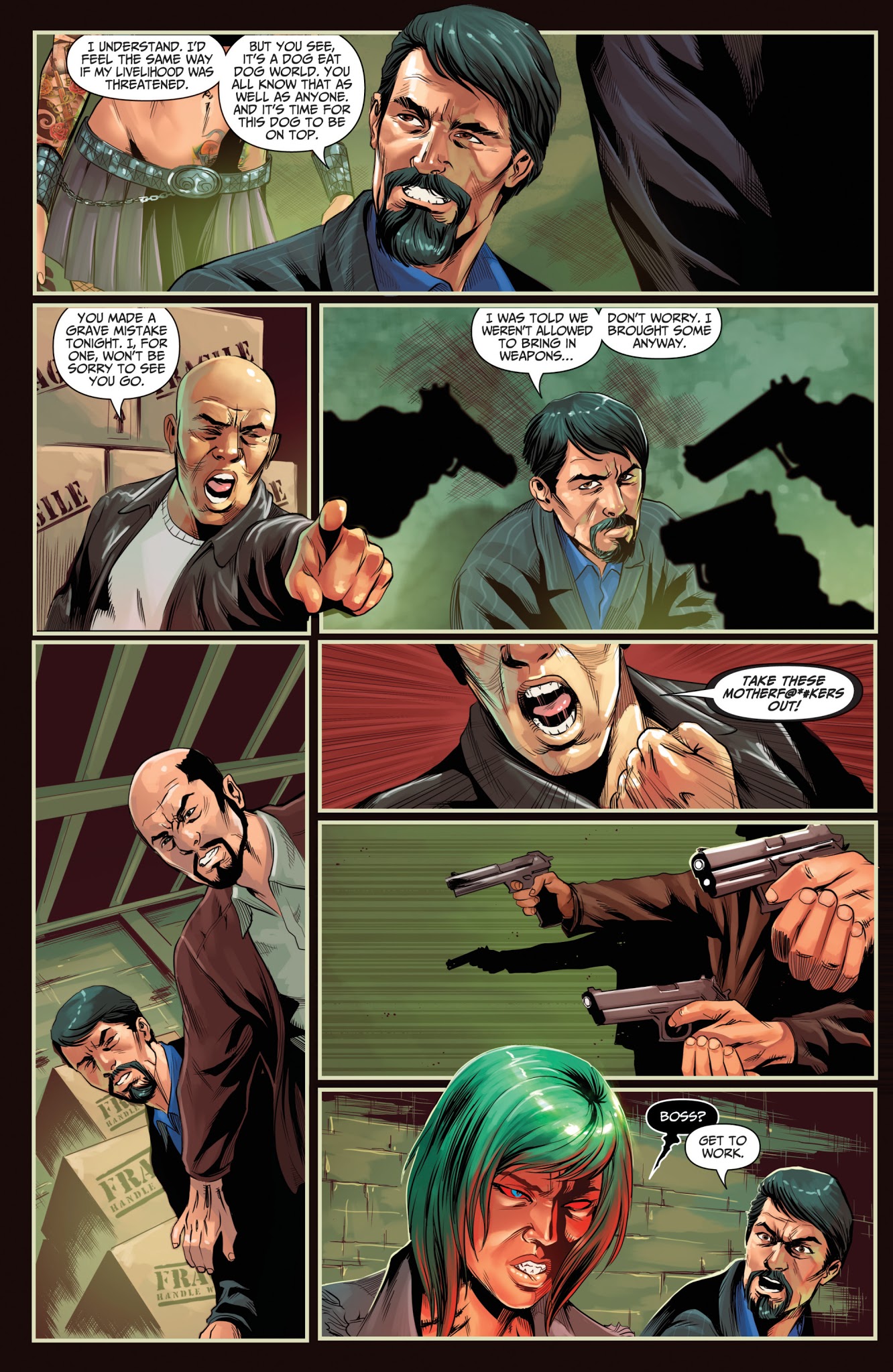 Read online Van Helsing vs. Robyn Hood comic -  Issue #3 - 12