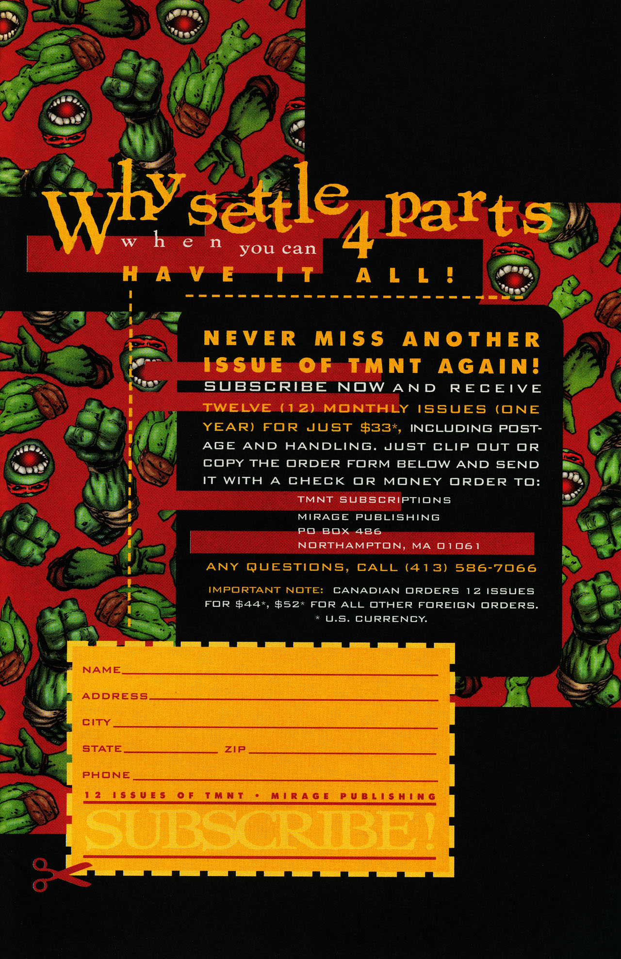Read online Teenage Mutant Ninja Turtles (1993) comic -  Issue #7 - 33