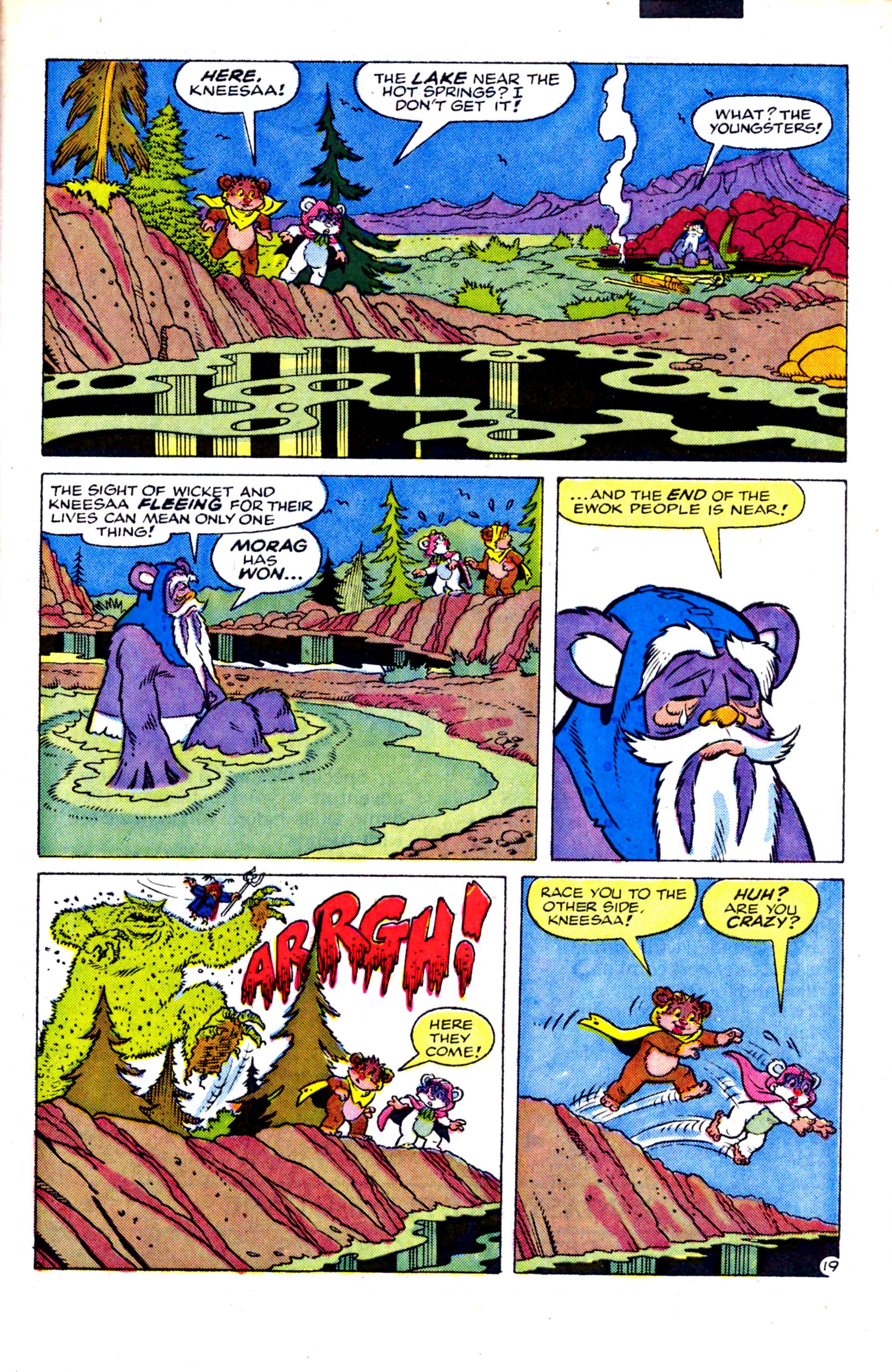 Read online Ewoks (1987) comic -  Issue #12 - 20