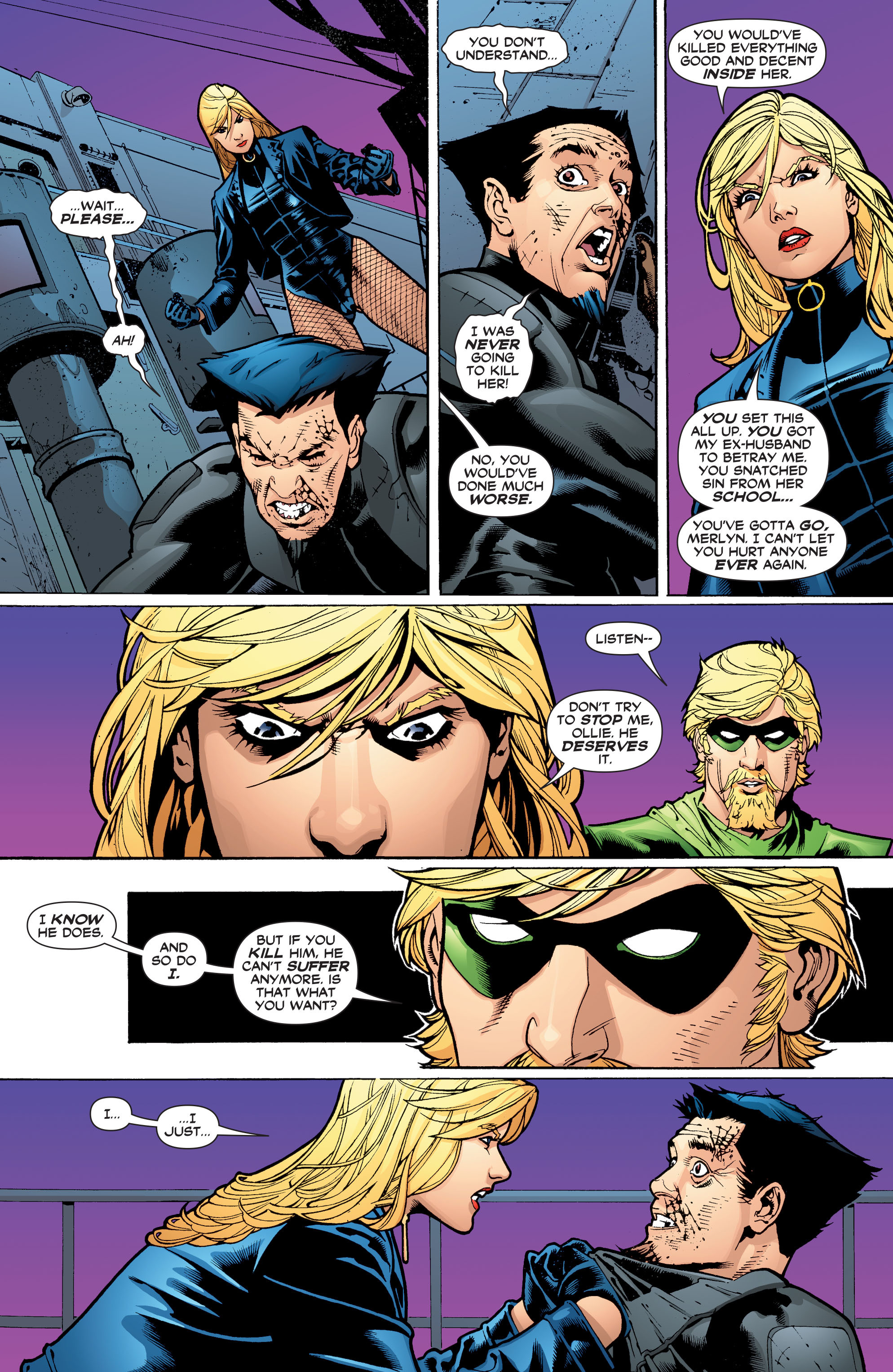 Read online Black Canary (2007) comic -  Issue #4 - 13
