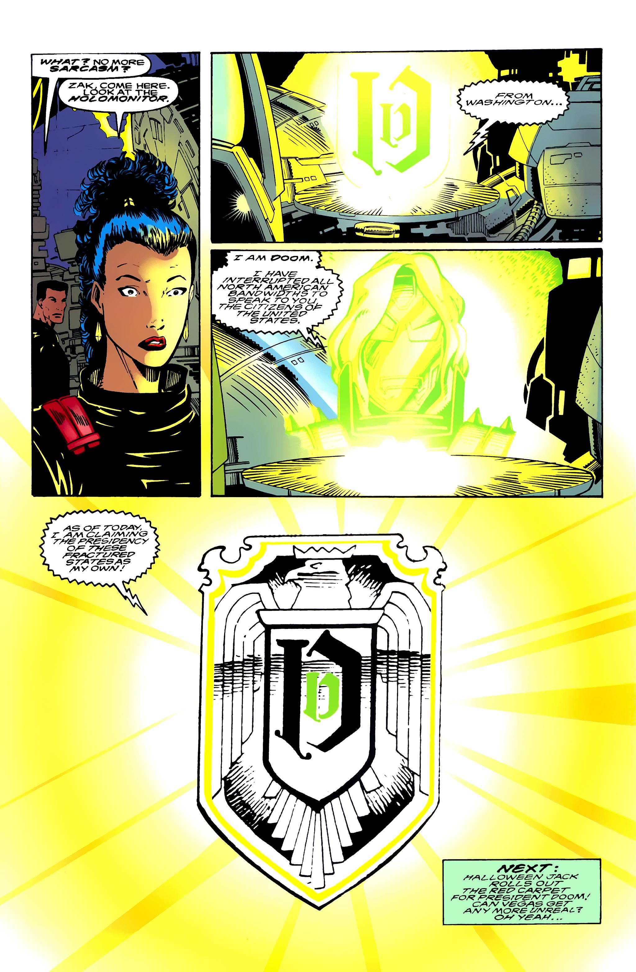 Read online X-Men 2099 comic -  Issue #20 - 25