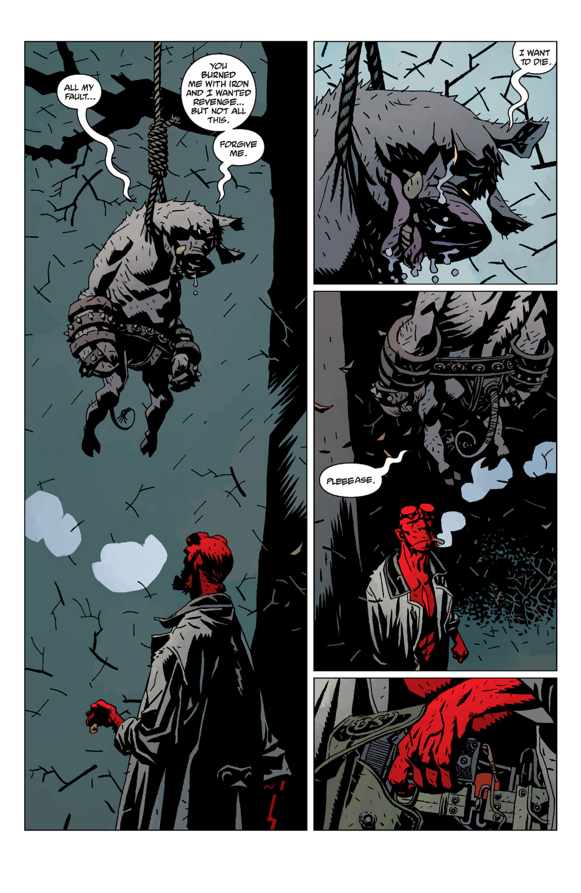 Read online Hellboy comic -  Issue #12 - 70