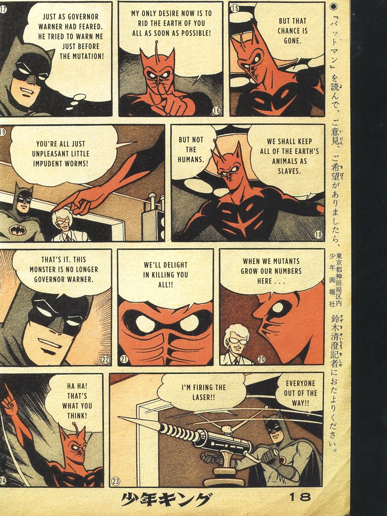 Read online Bat-Manga!: The Secret History of Batman in Japan comic -  Issue # TPB (Part 4) - 23