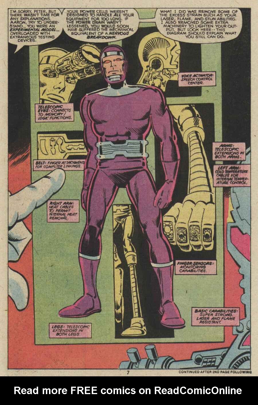 Read online Machine Man (1978) comic -  Issue #10 - 7