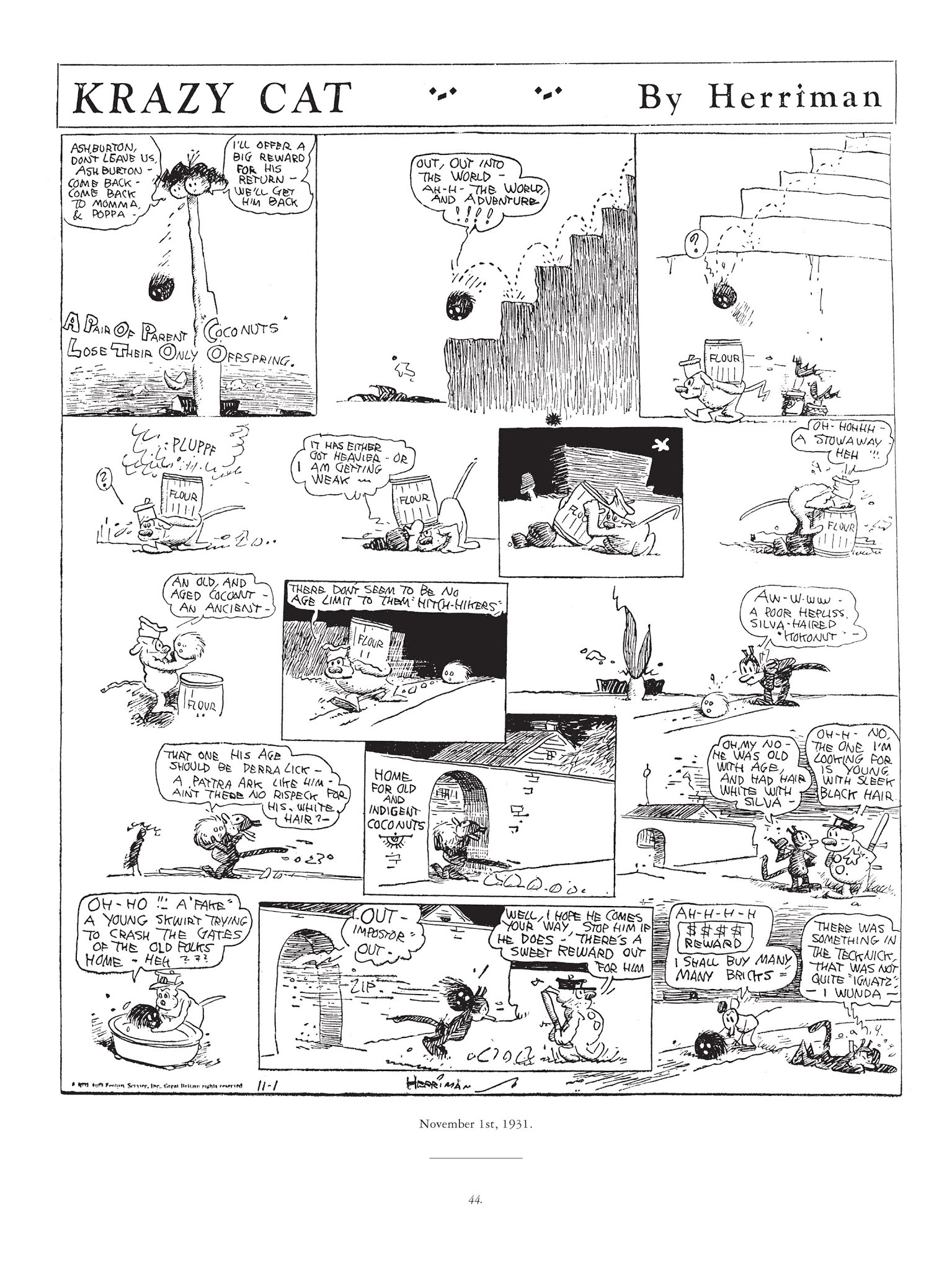 Read online Krazy & Ignatz comic -  Issue # TPB 7 - 41