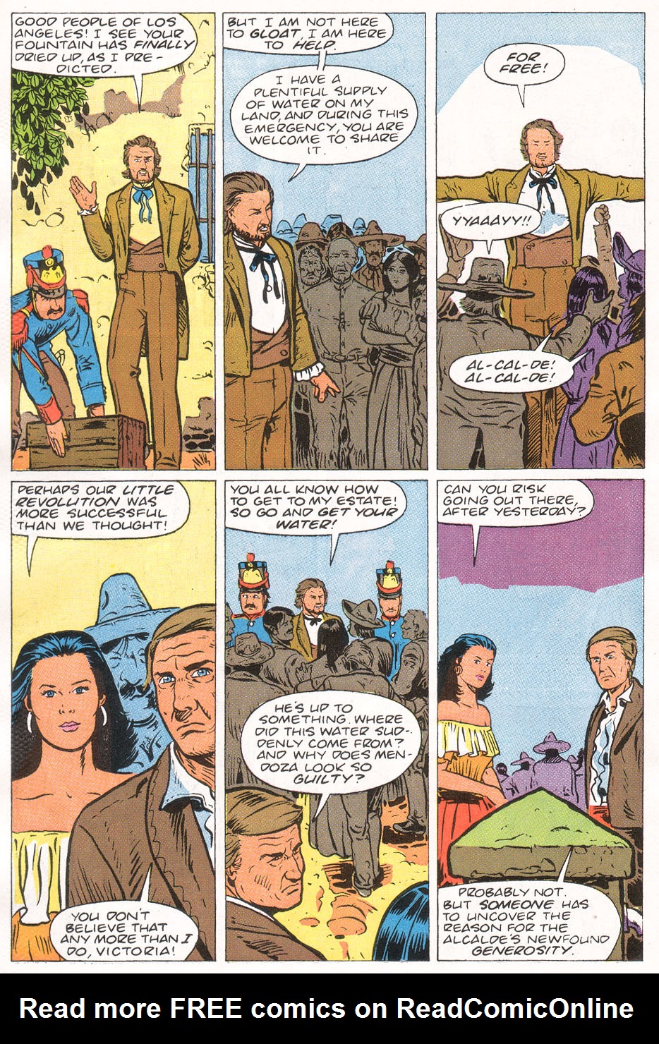 Read online Zorro (1990) comic -  Issue #7 - 24