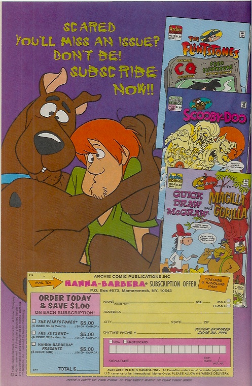 Read online Scooby-Doo (1995) comic -  Issue #9 - 10