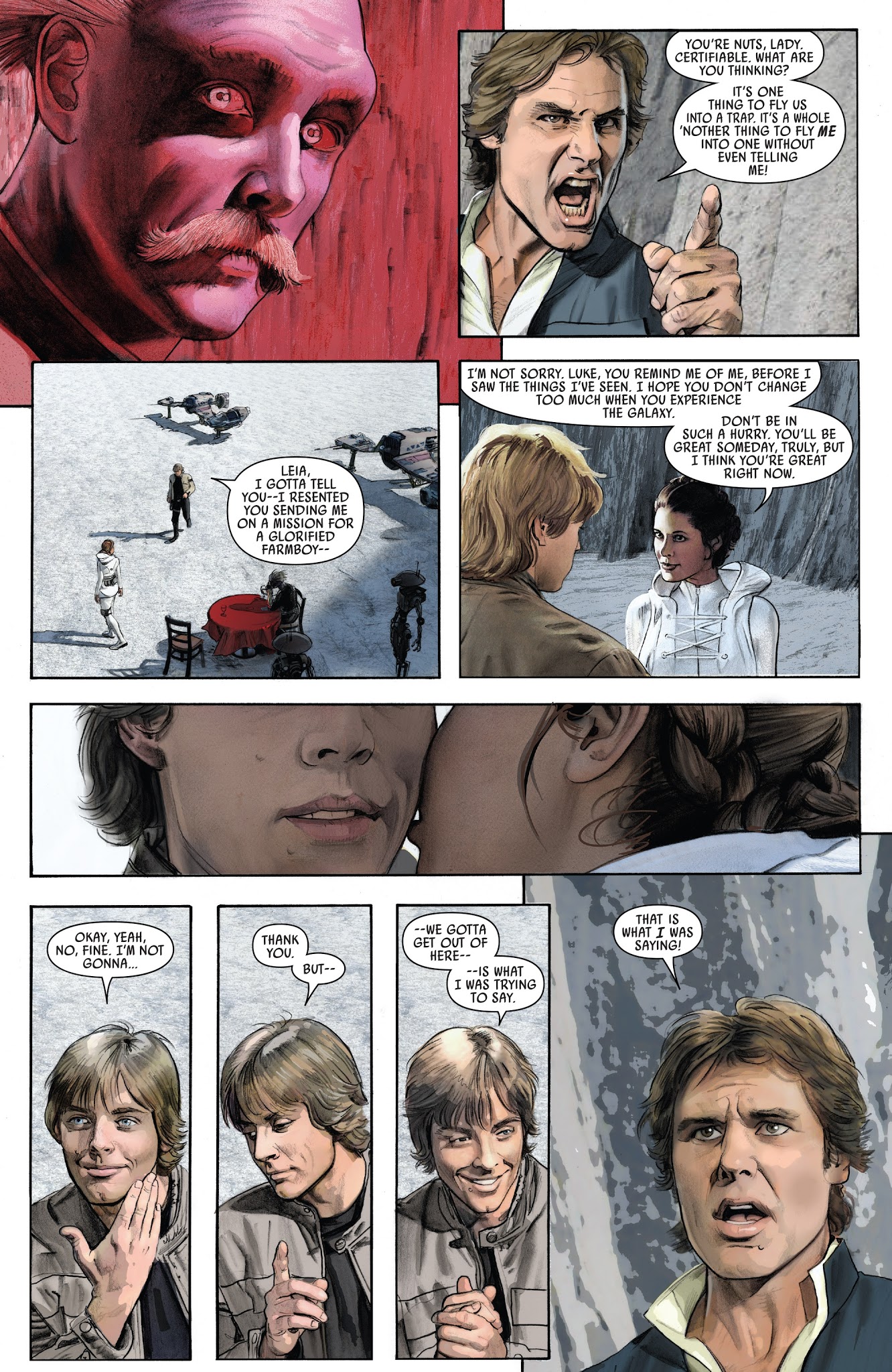 Read online Star Wars Episode VIII: The Last Jedi - Storms of Crait comic -  Issue # Full - 18