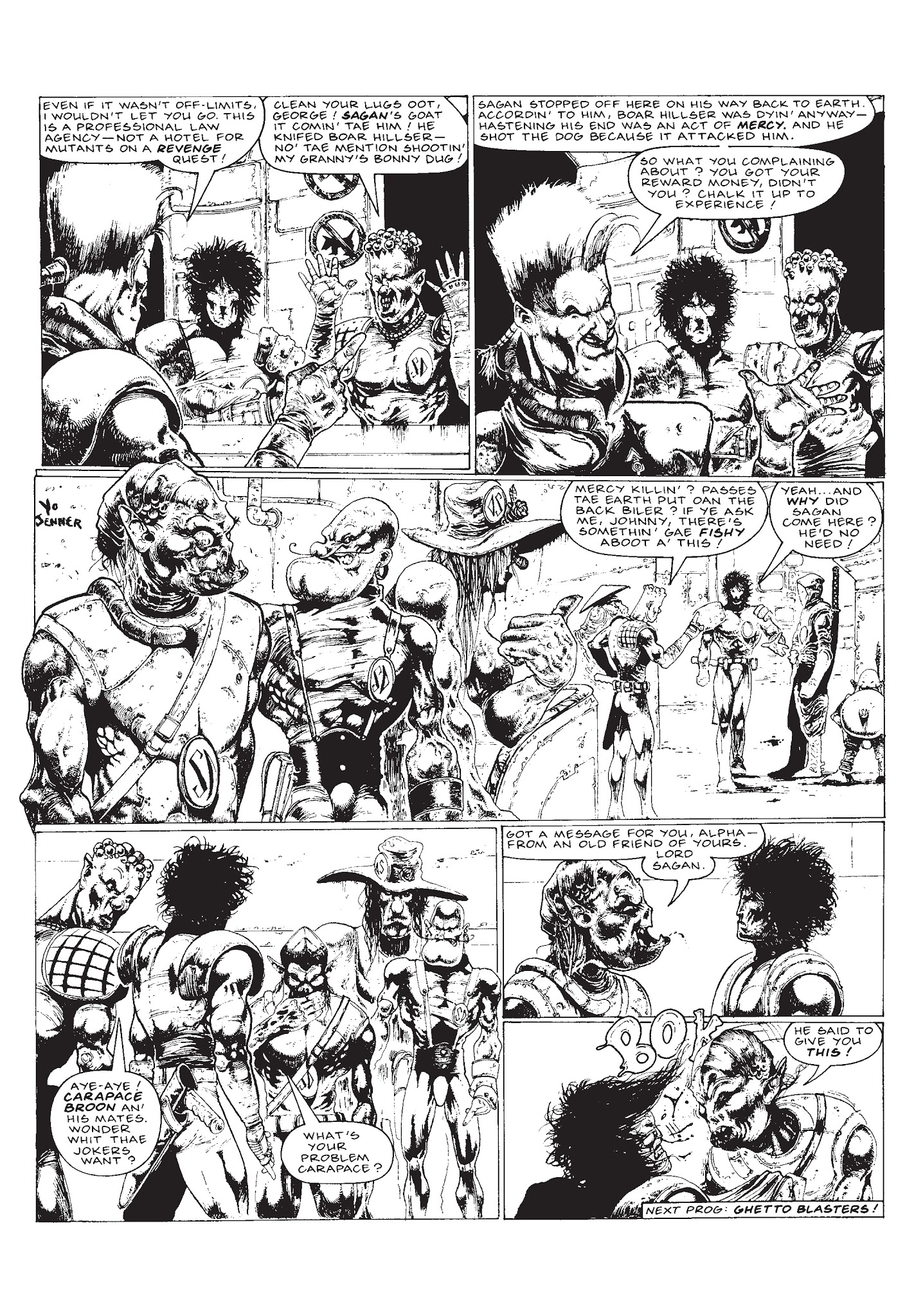 Read online Strontium Dog: Search/Destroy Agency Files comic -  Issue # TPB 5 - 33