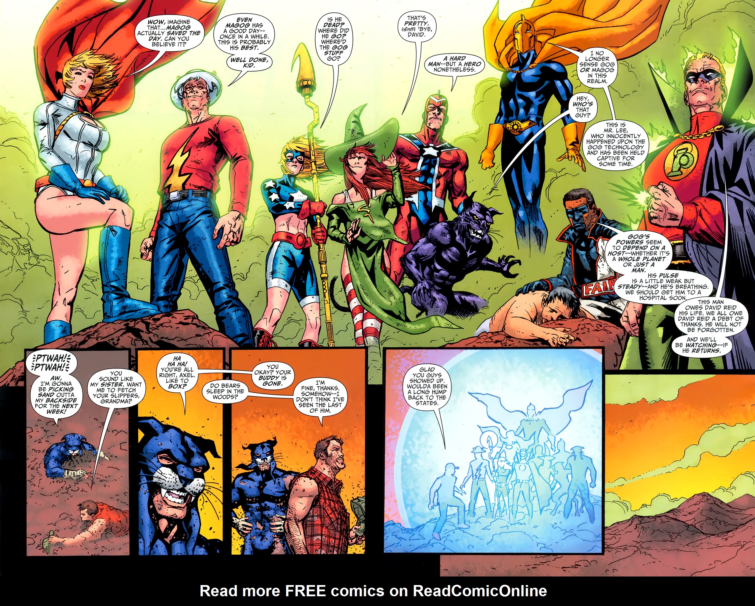 Read online Justice Society of America Special comic -  Issue # Full - 40