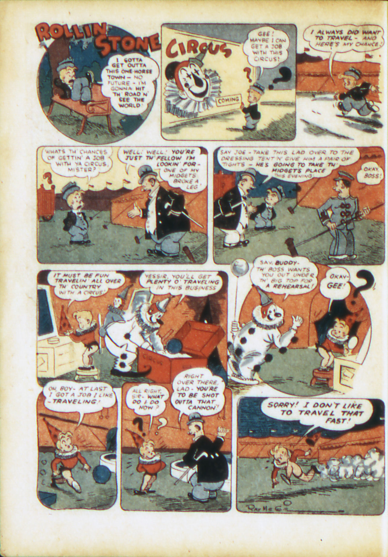 Read online Adventure Comics (1938) comic -  Issue #71 - 33