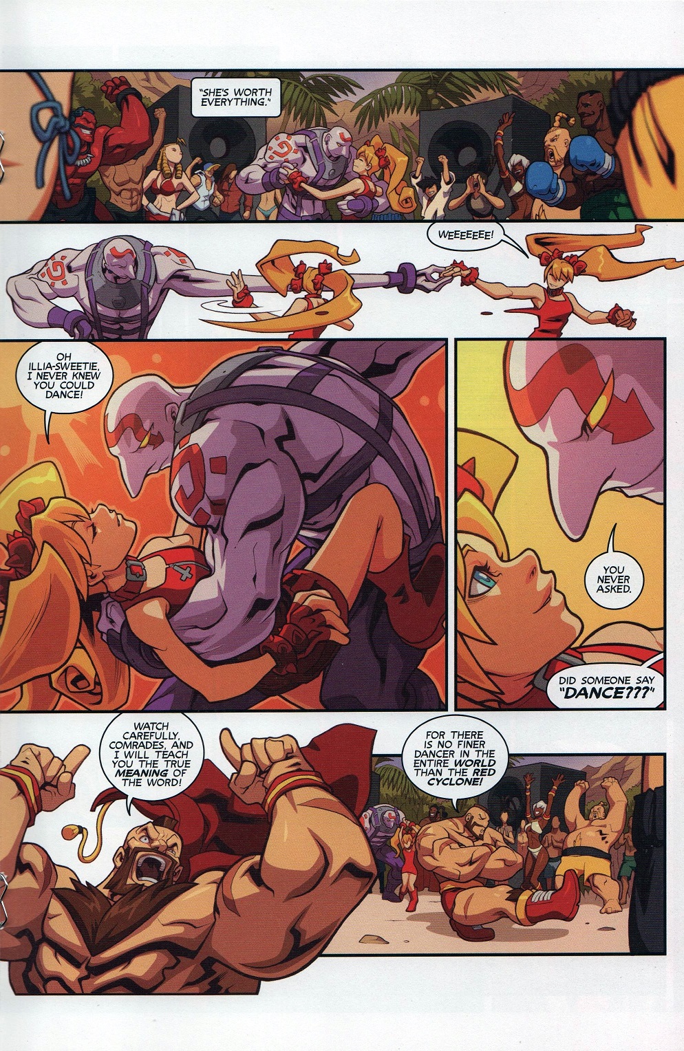 Read online Street Fighter Unlimited comic -  Issue #7 - 17