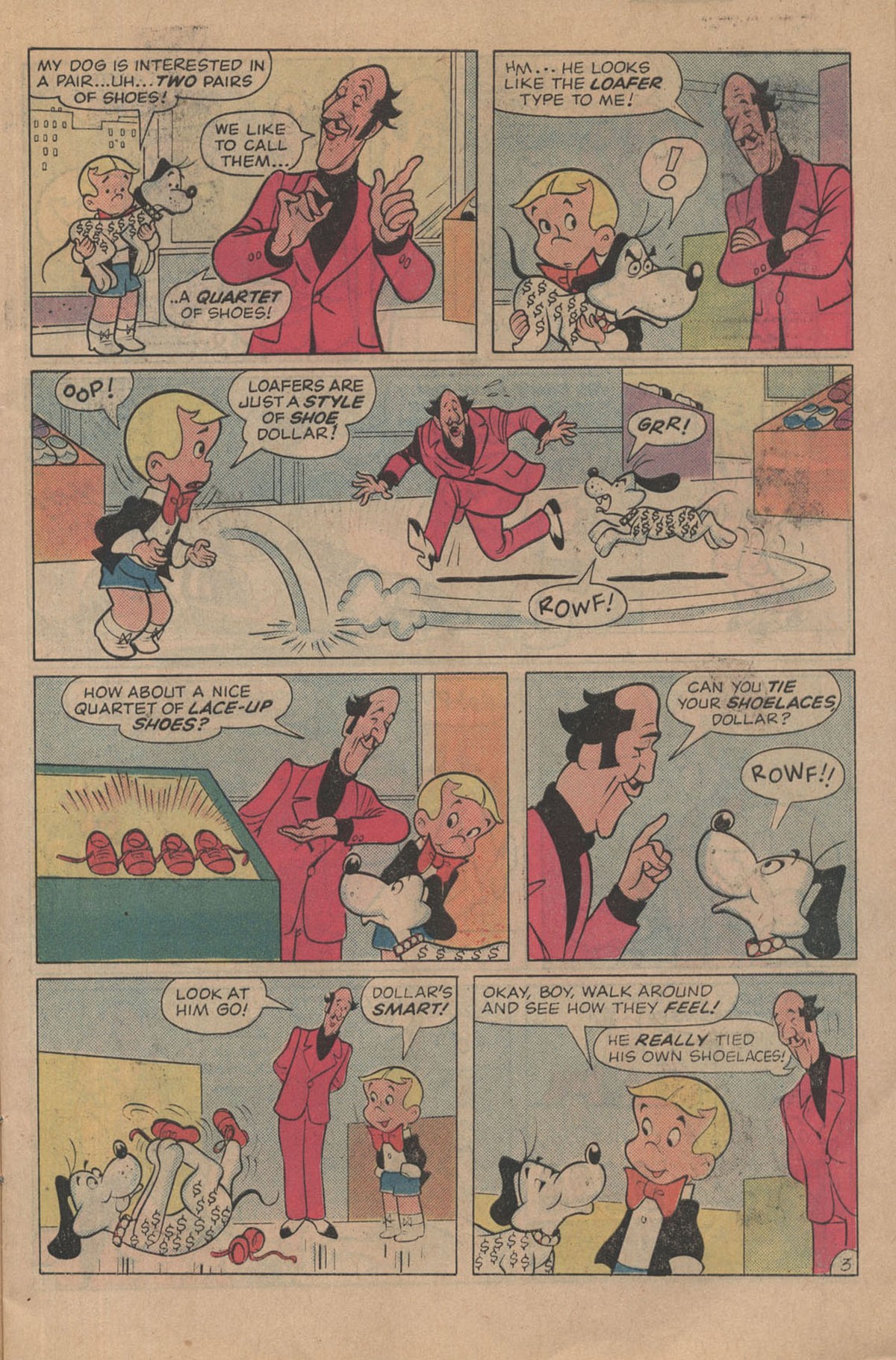 Read online Richie Rich & Dollar the Dog comic -  Issue #20 - 7