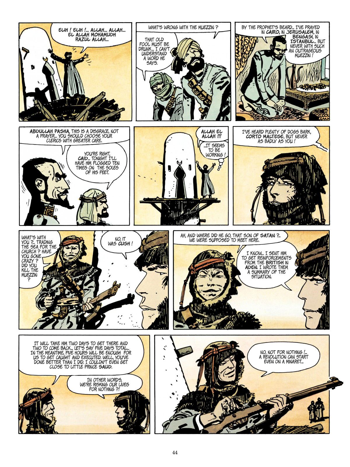 Read online Corto Maltese comic -  Issue # TPB 8 (Part 1) - 34