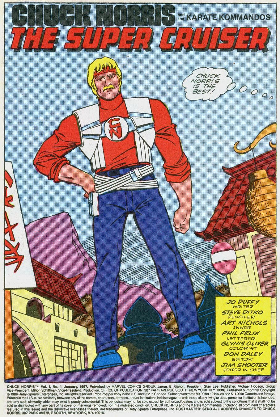 Read online Chuck Norris and the Karate Kommandos comic -  Issue #1 - 2