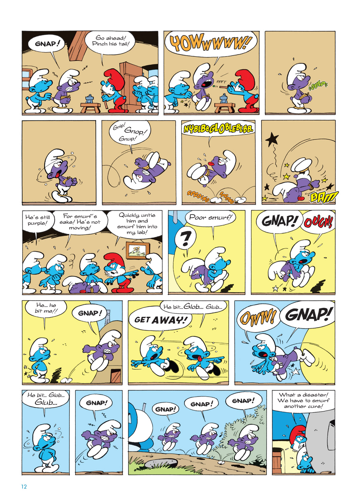 Read online The Smurfs comic -  Issue #1 - 12