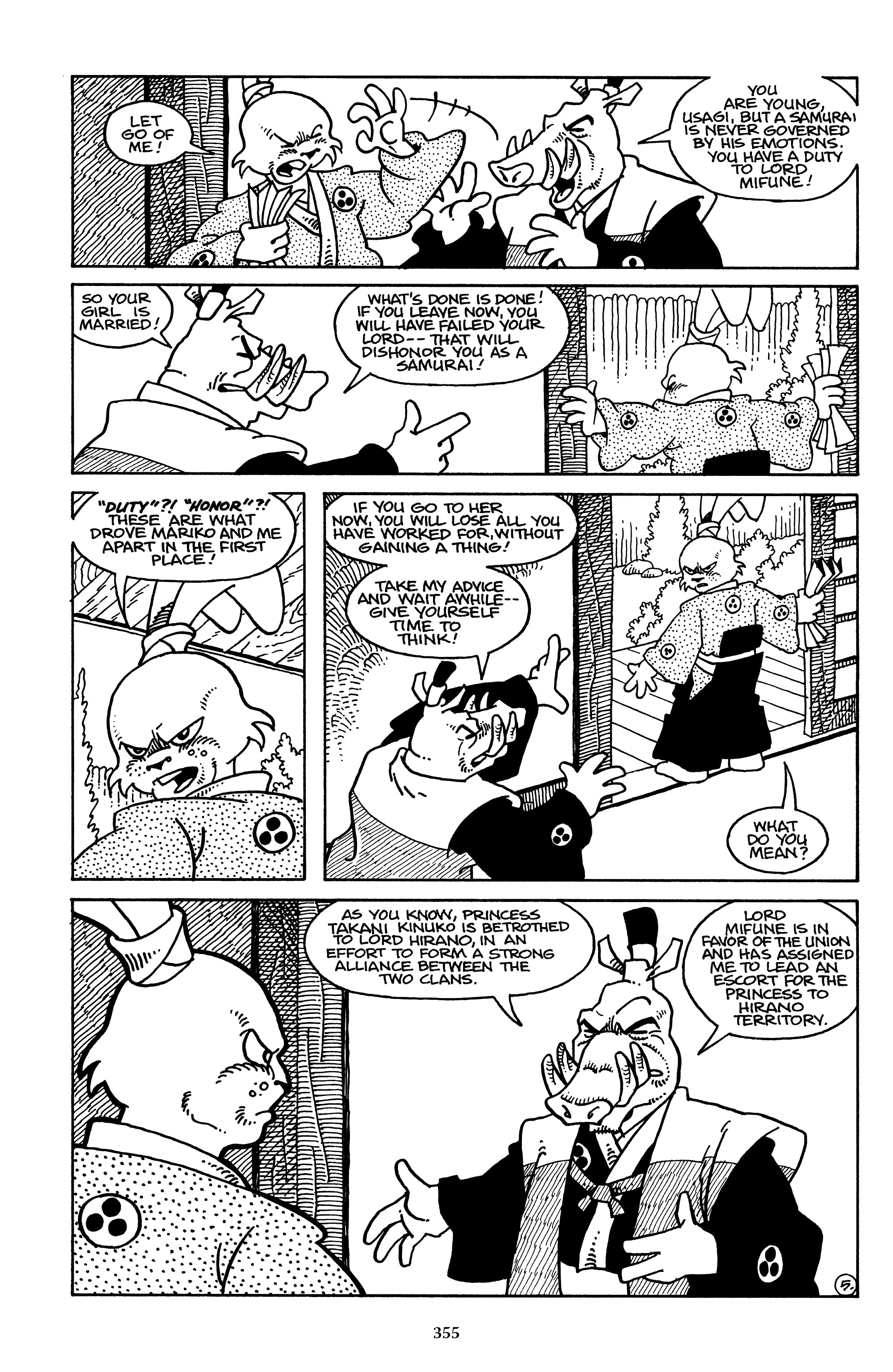 Read online The Usagi Yojimbo Saga (2021) comic -  Issue # TPB 1 (Part 4) - 45
