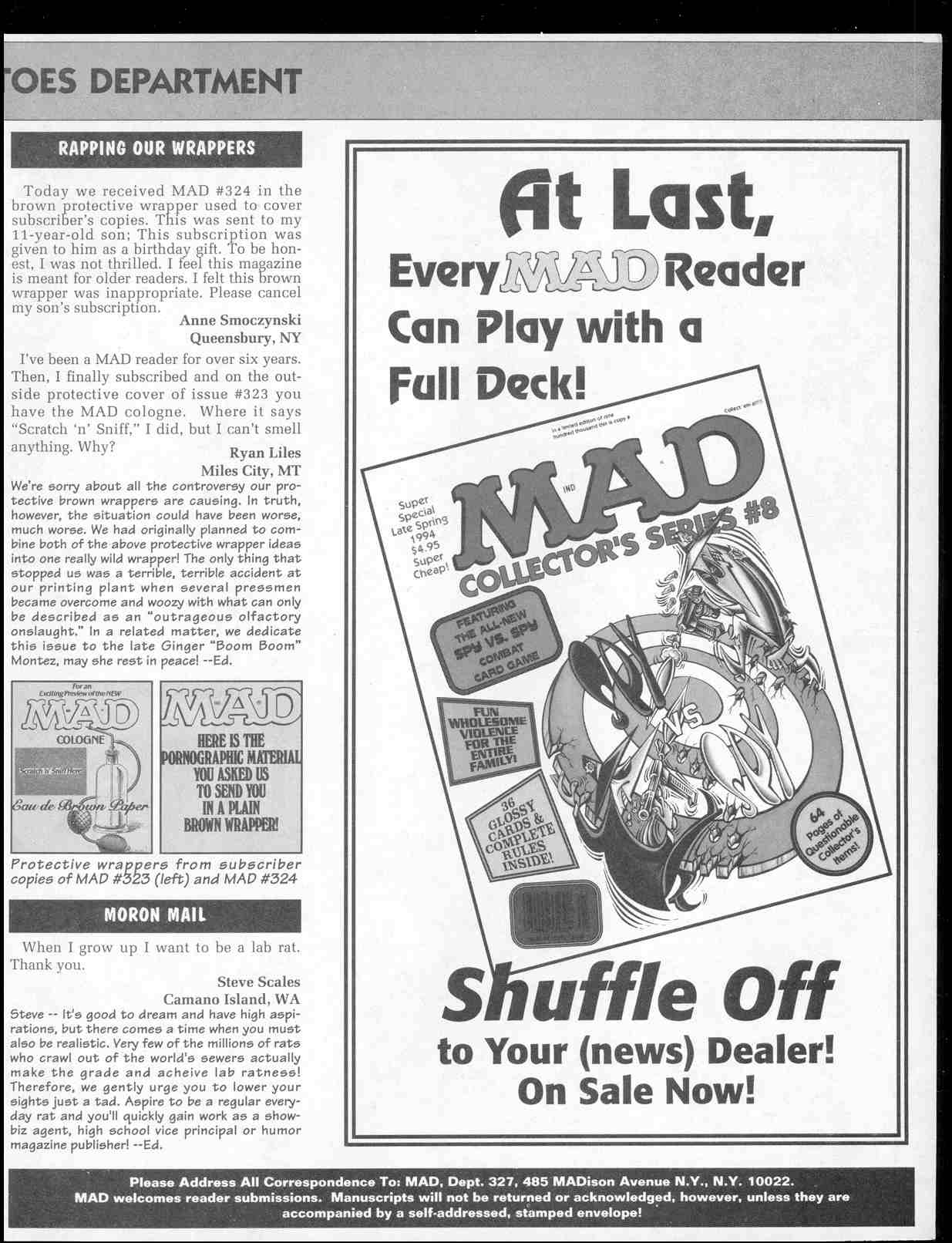 Read online MAD comic -  Issue #327 - 5
