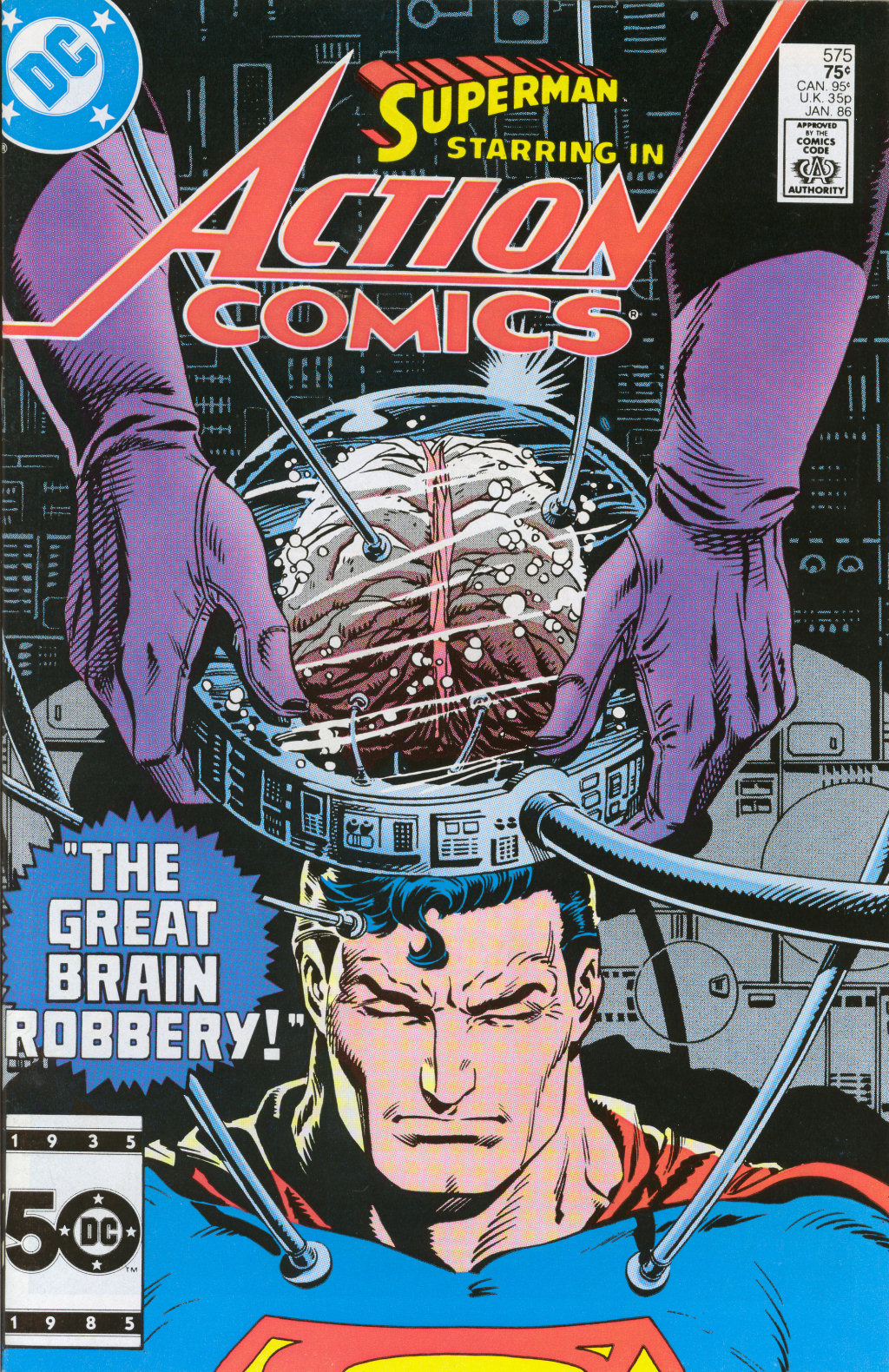 Read online Action Comics (1938) comic -  Issue #575 - 1