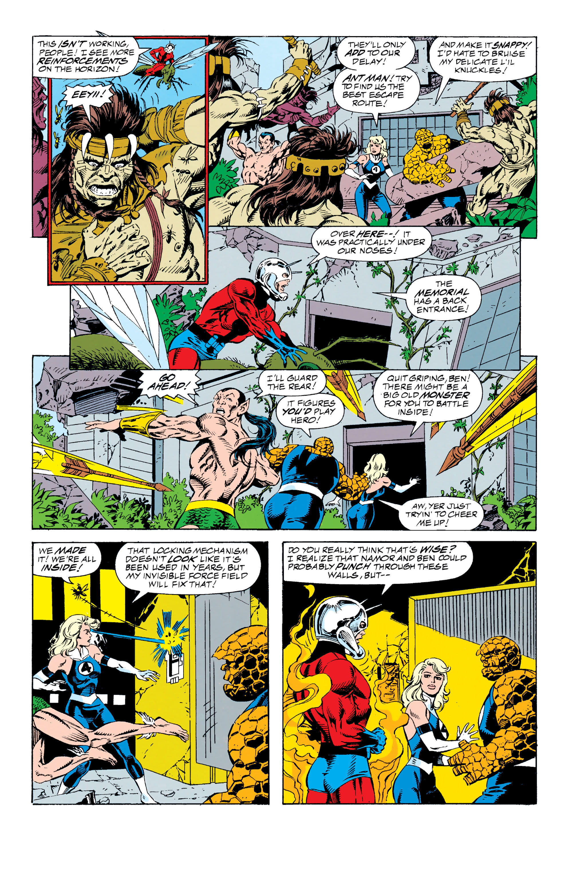 Read online Fantastic Four Epic Collection comic -  Issue # Nobody Gets Out Alive (Part 4) - 98